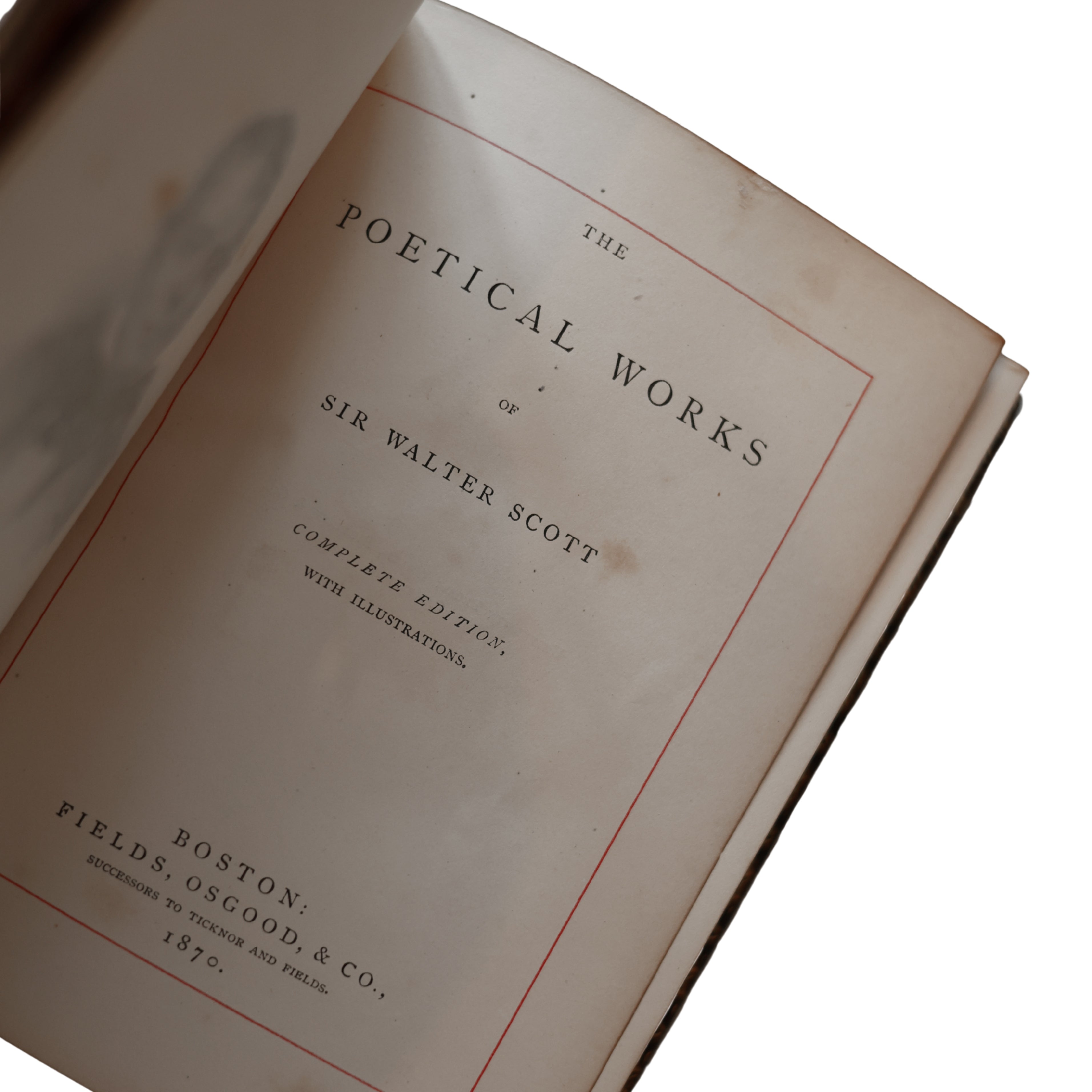 “Poetical Works of Sir Walter Scott” (1870)