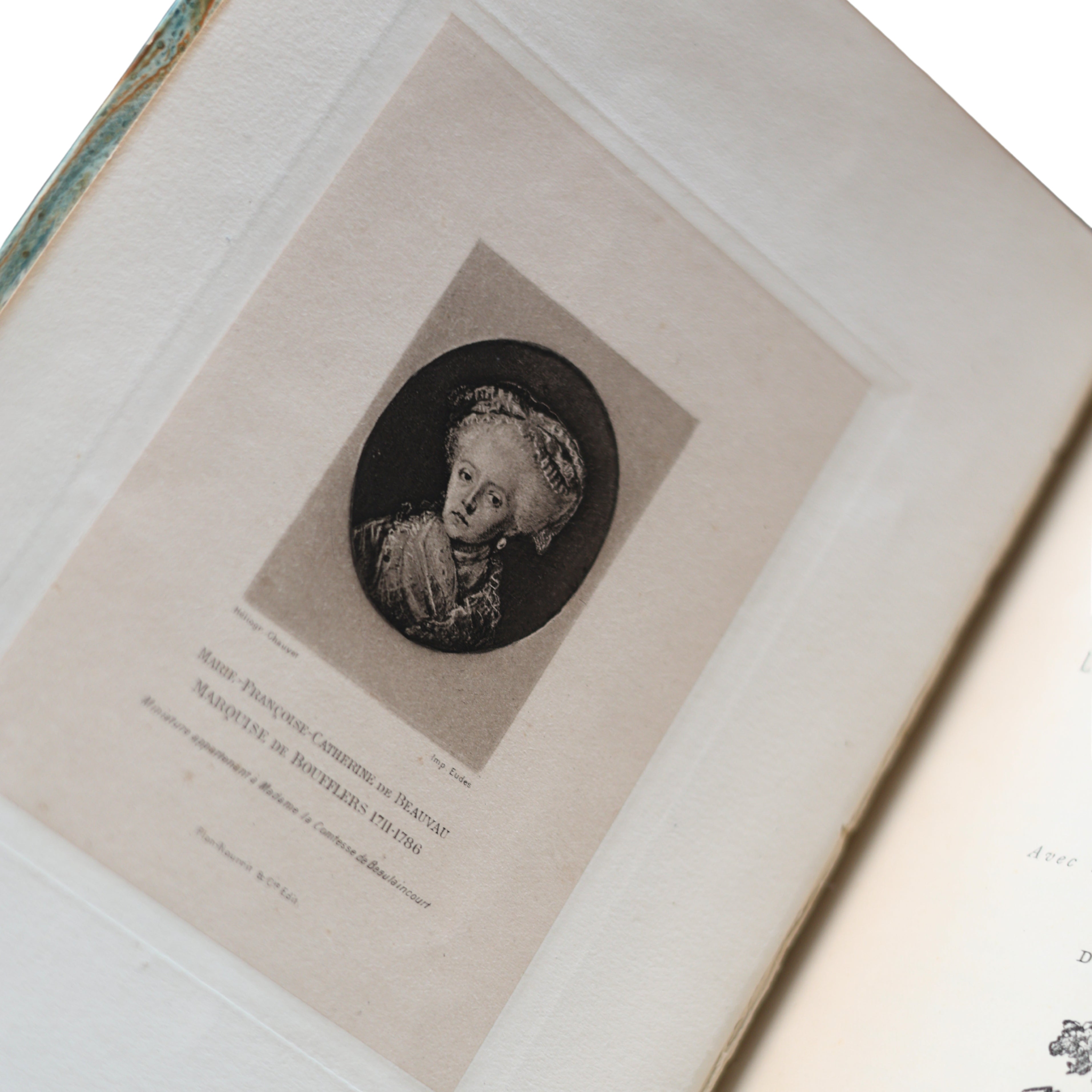 French “La Marquise de Boufflers” Book by Gaston Maugras (1907)