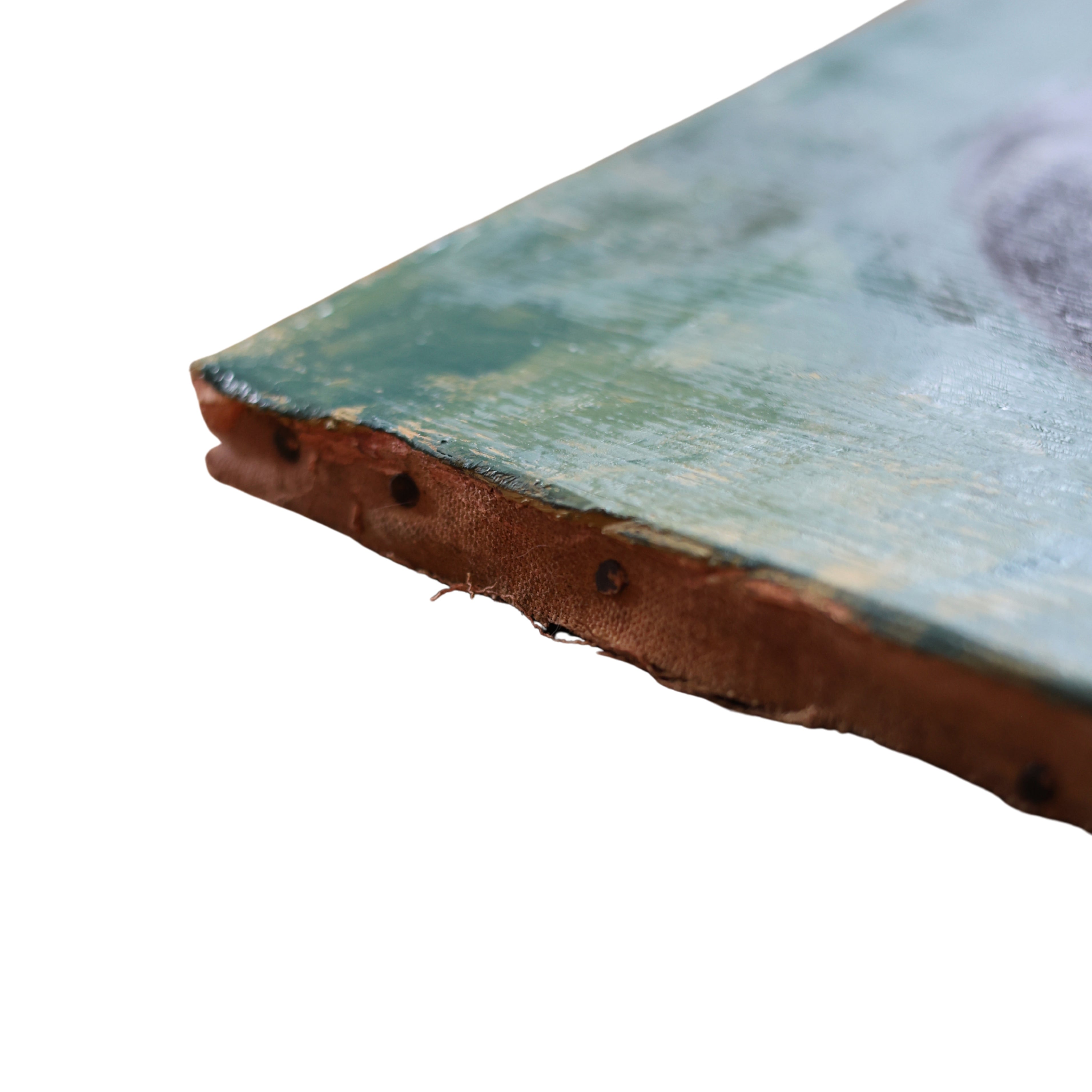 Oil Portrait of a French Woman in Profile