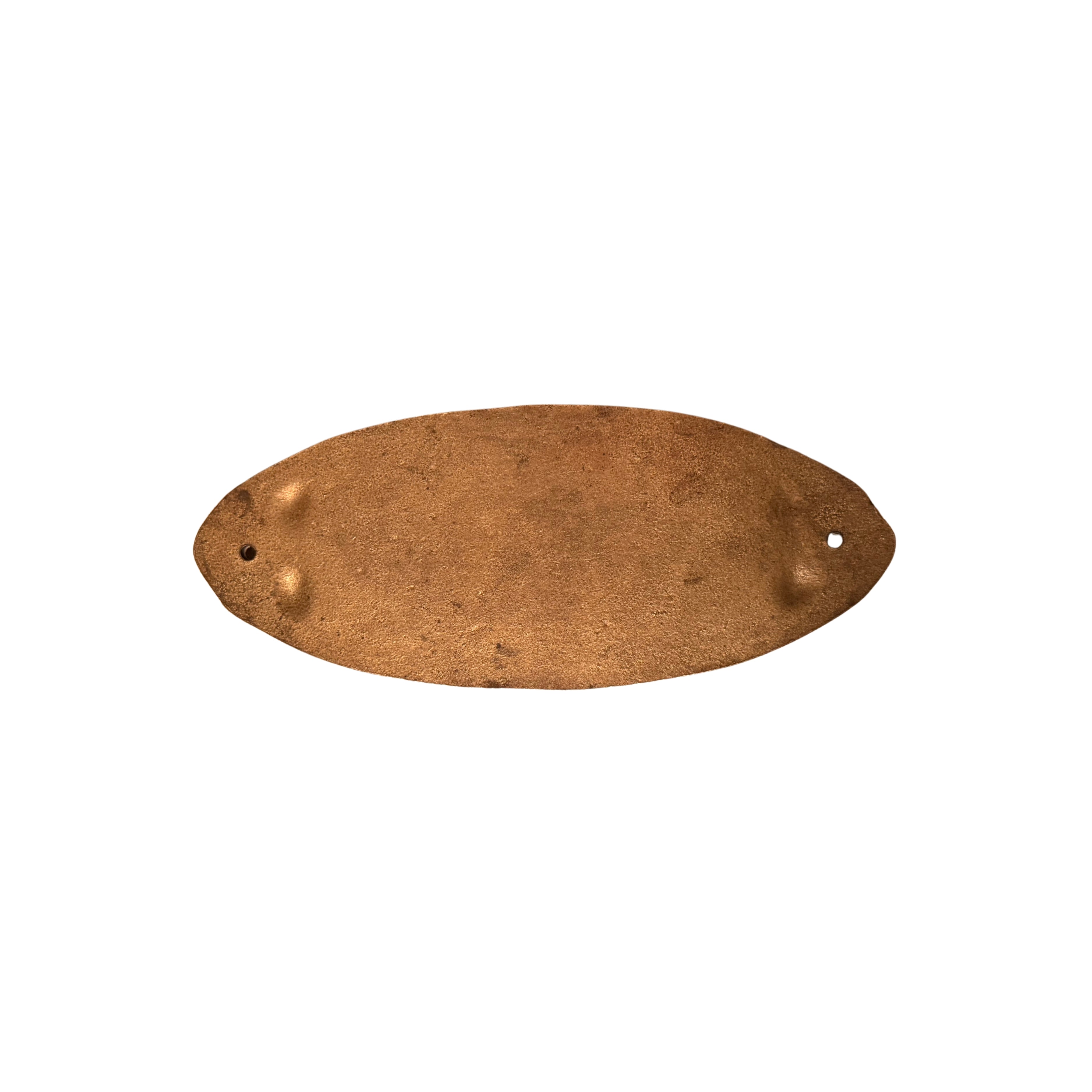 Cast Brass “No Smoking” Plaque