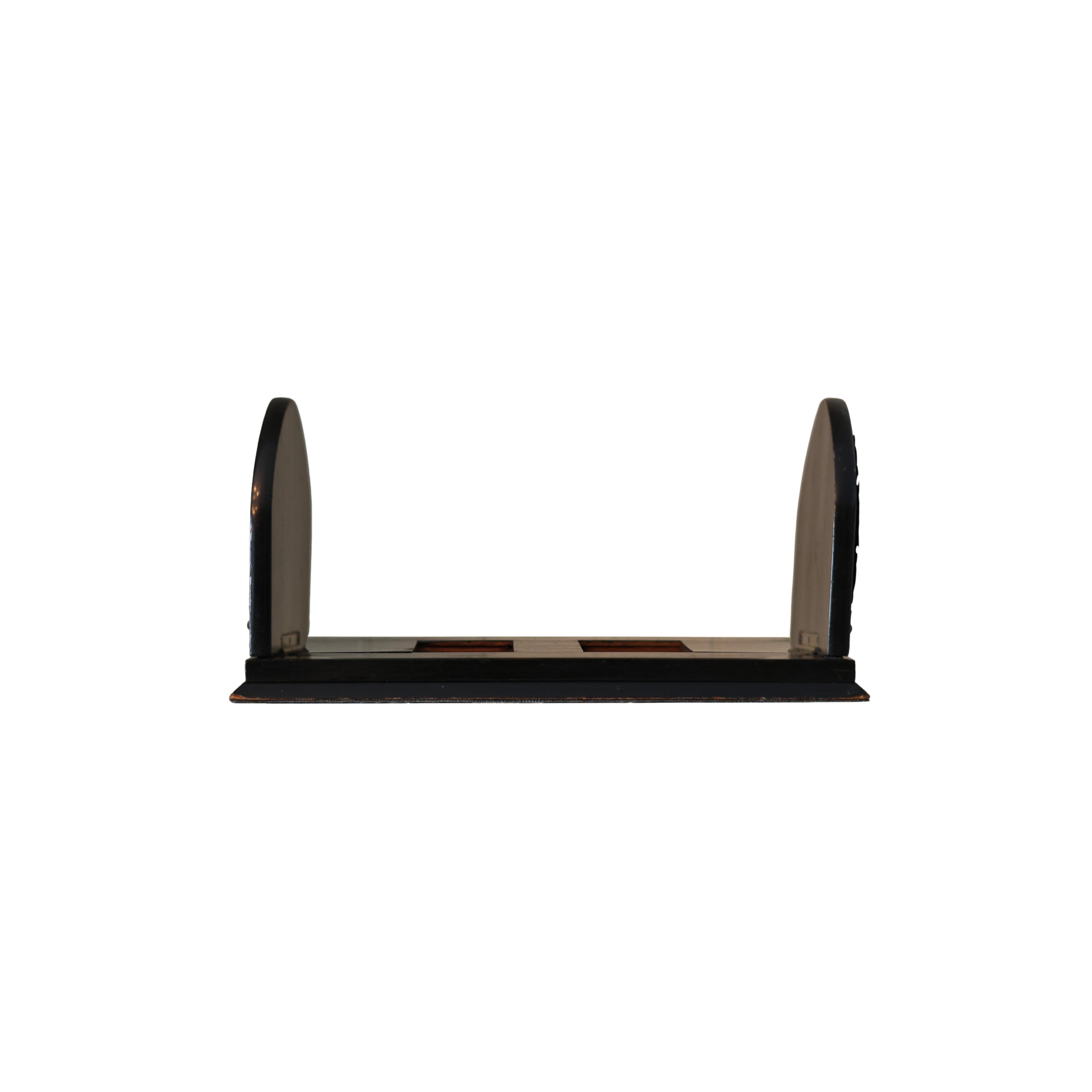 English Neoclassical Sliding Book Stand