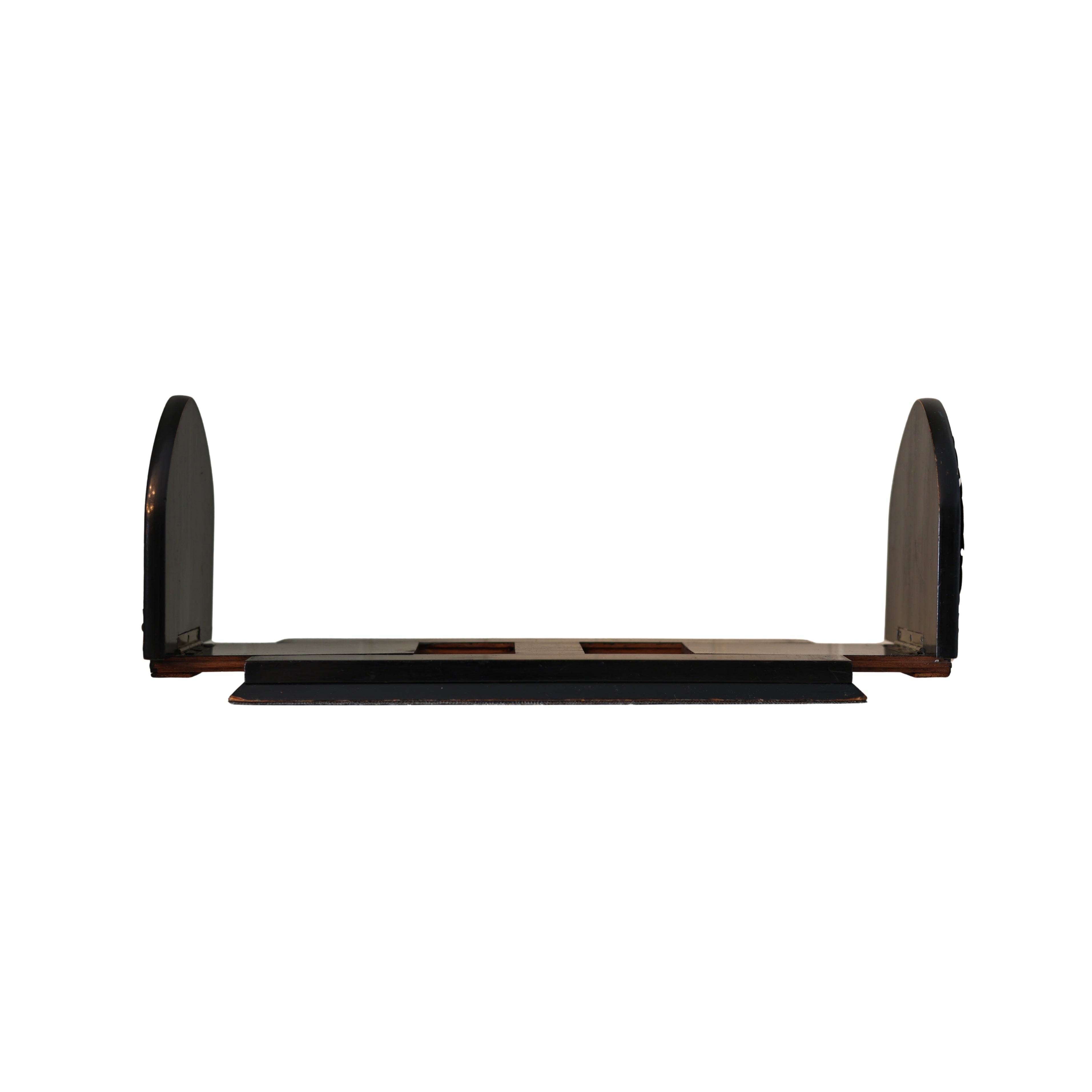 English Neoclassical Sliding Book Stand