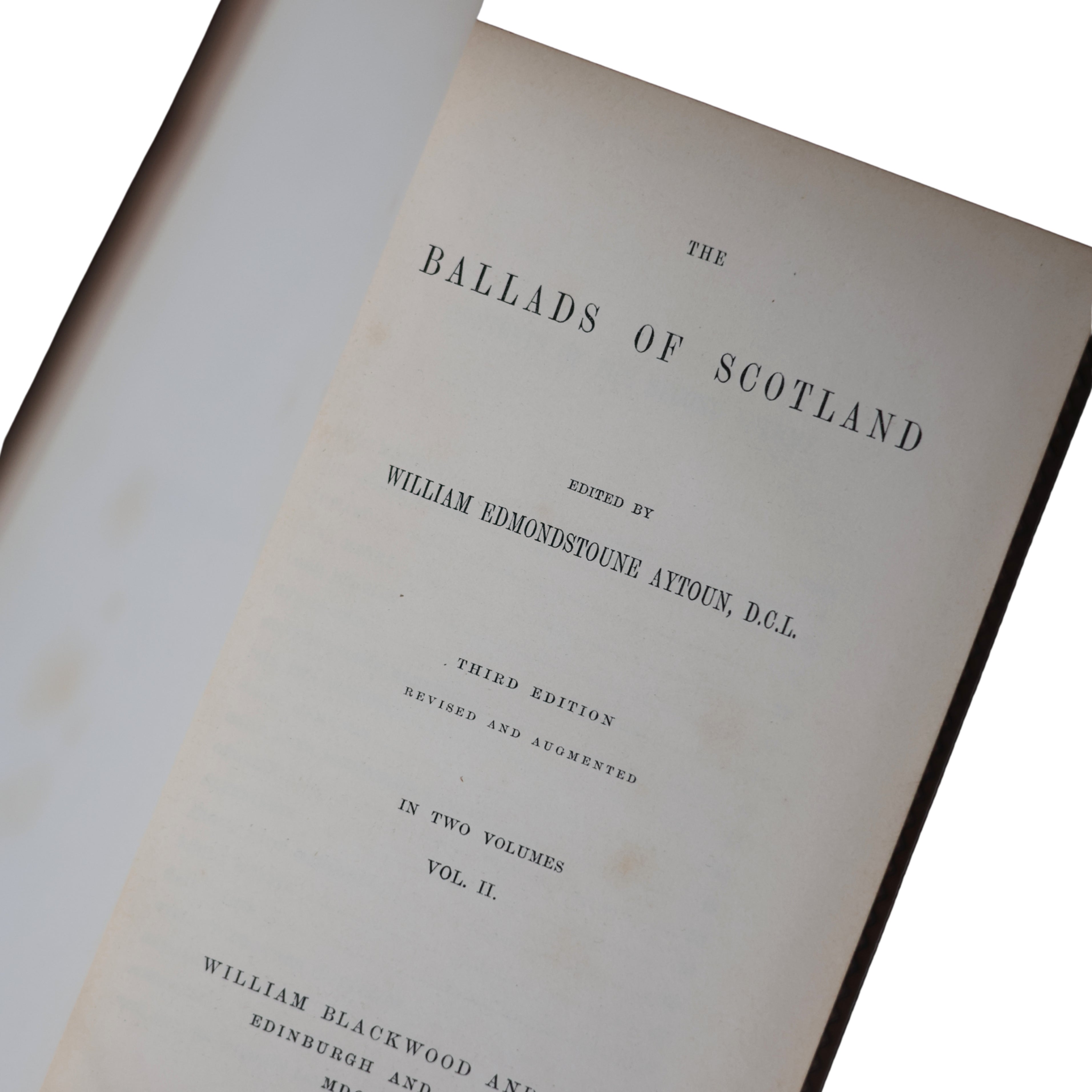 Leather-Bound Ballads of Scotland, Vol. II