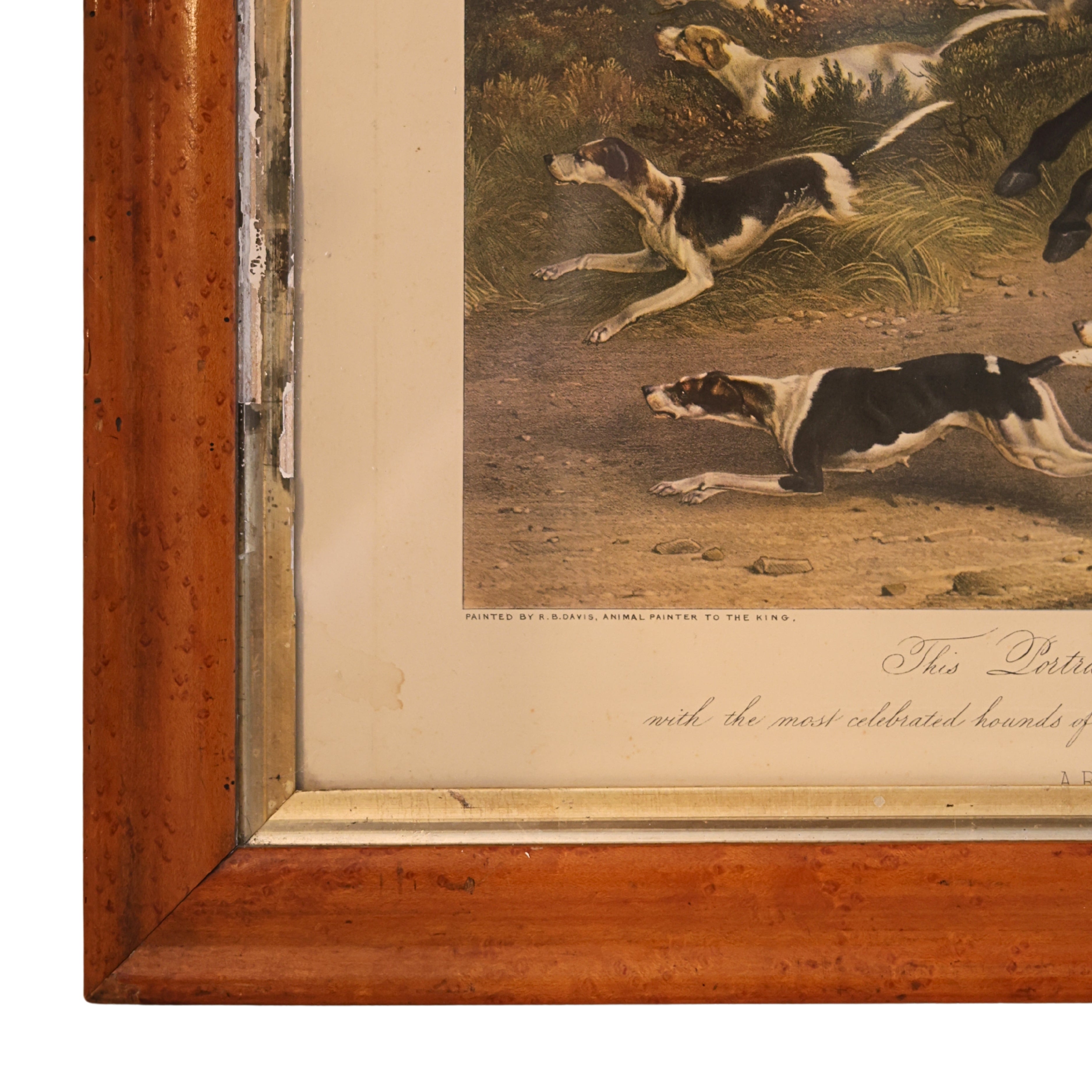 Sporting Hunt Chromolithograph