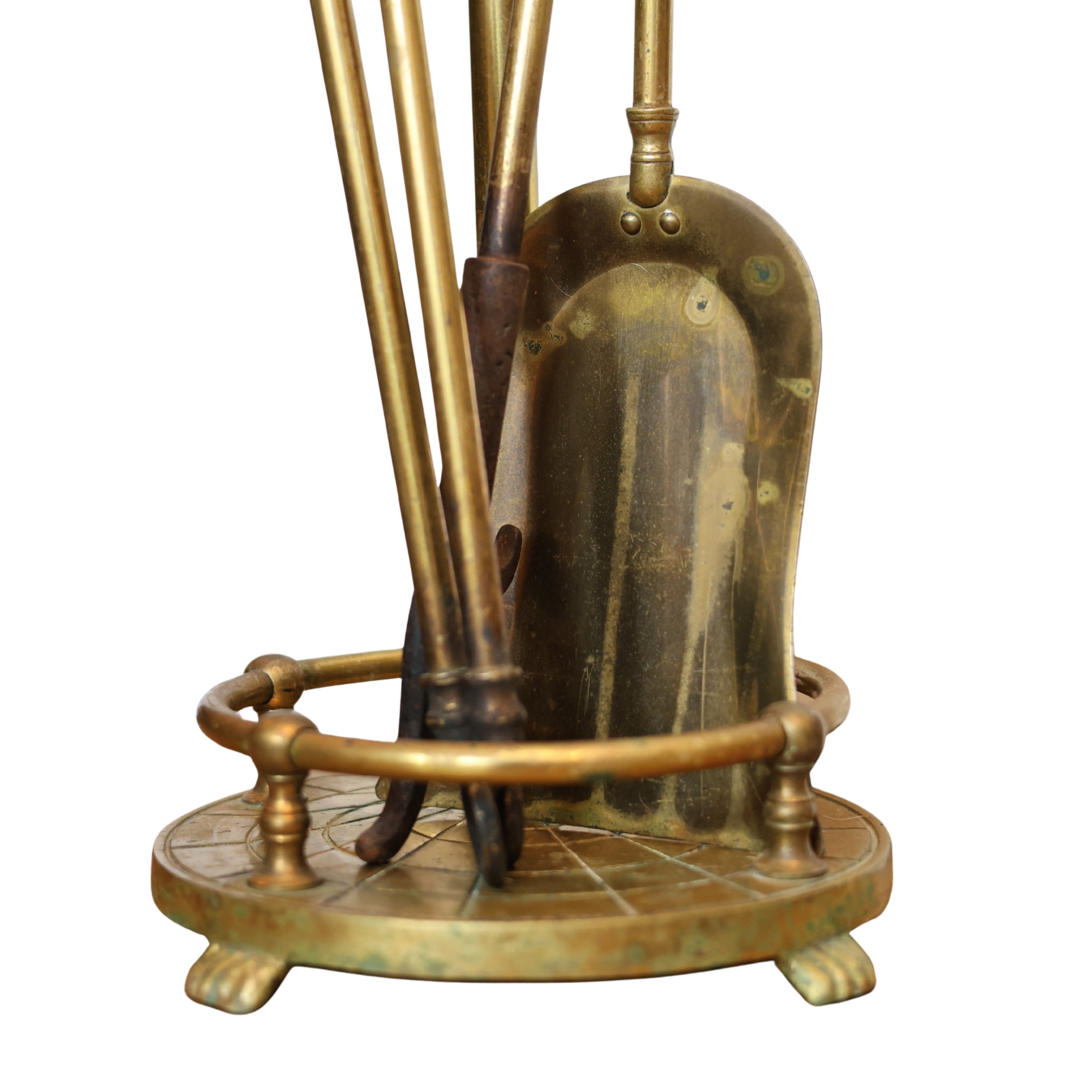 Clawfoot Fireplace Tool Set