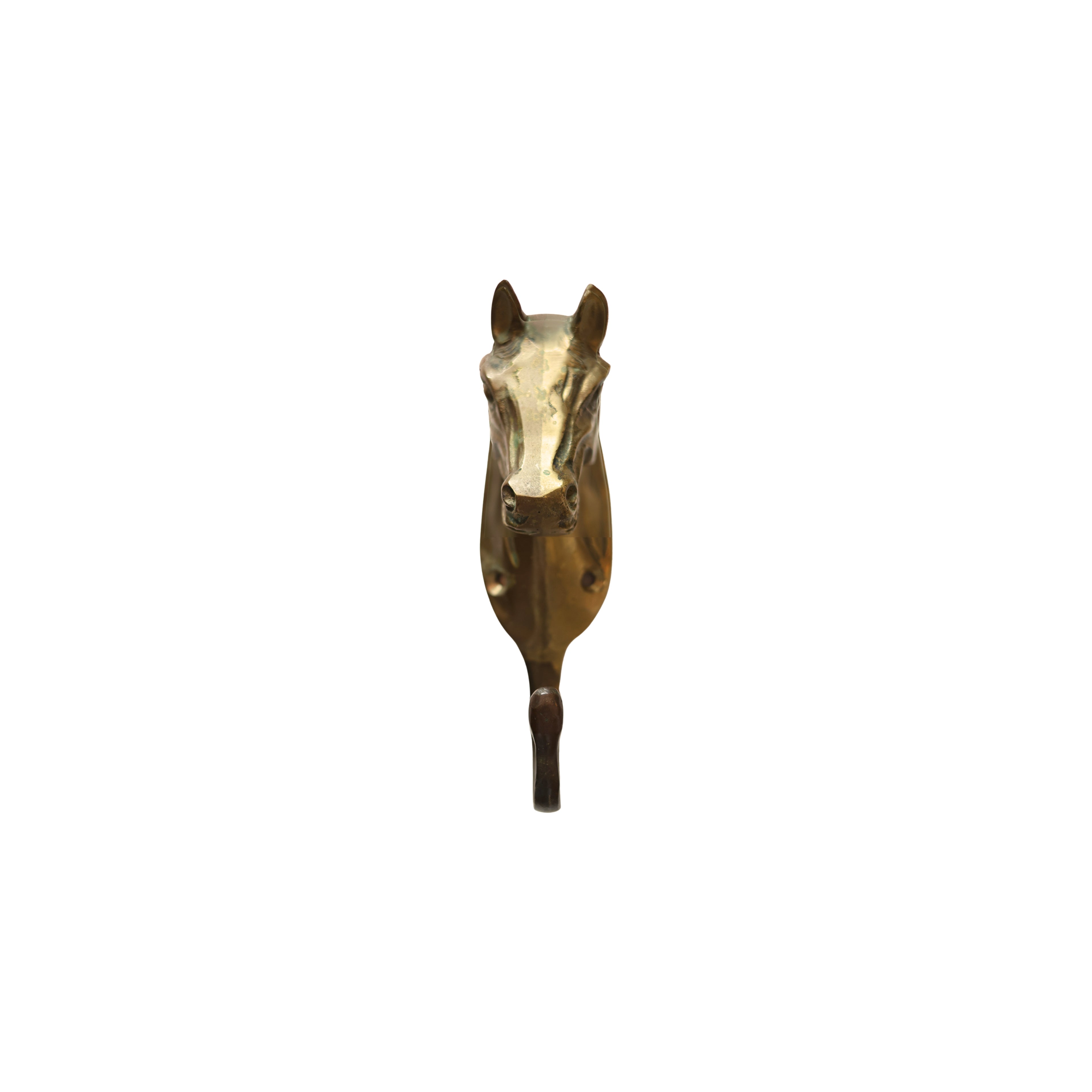 Brass Horse Head Wall Hook
