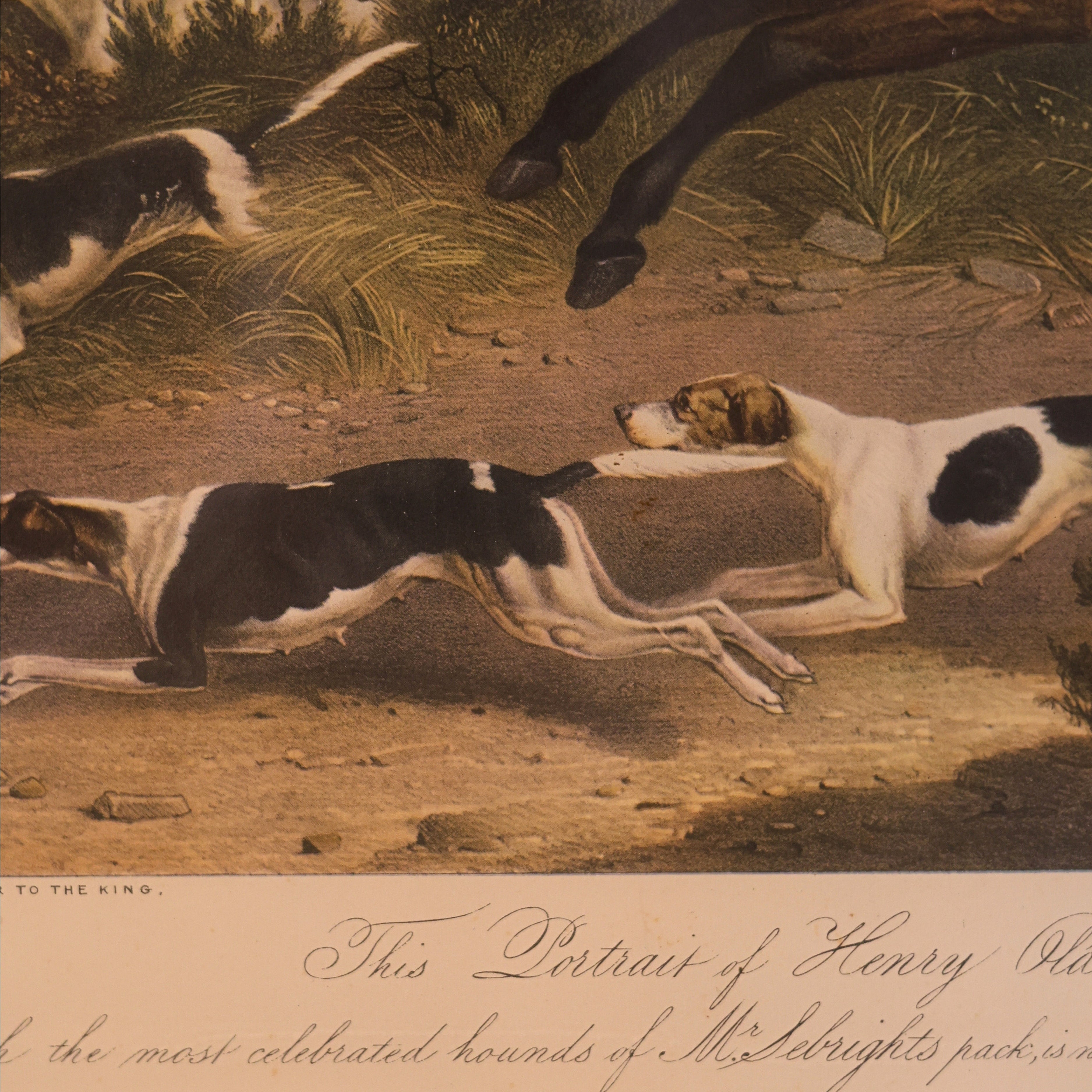 Sporting Hunt Chromolithograph