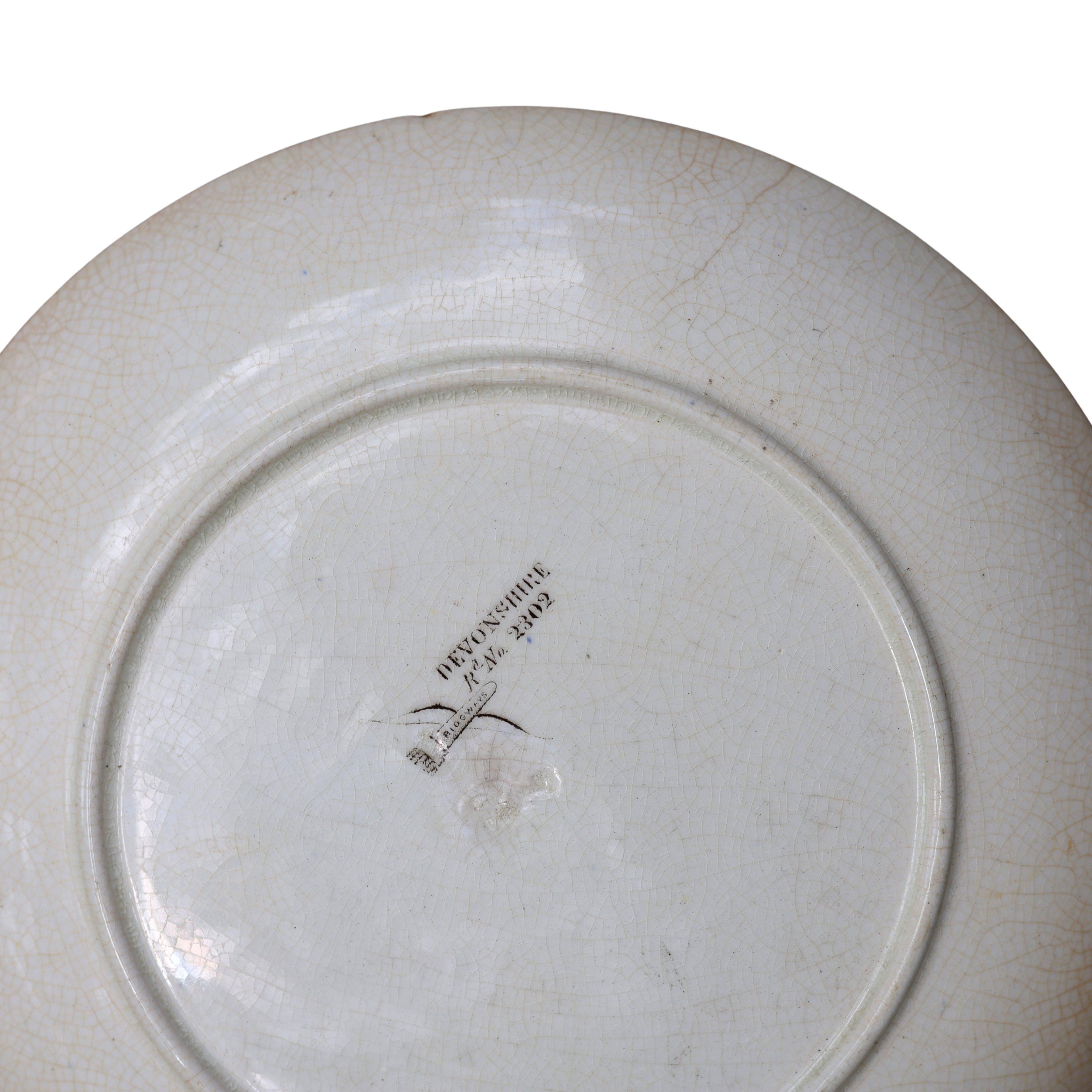 c. 1884 Ridgways "Devonshire" Plate