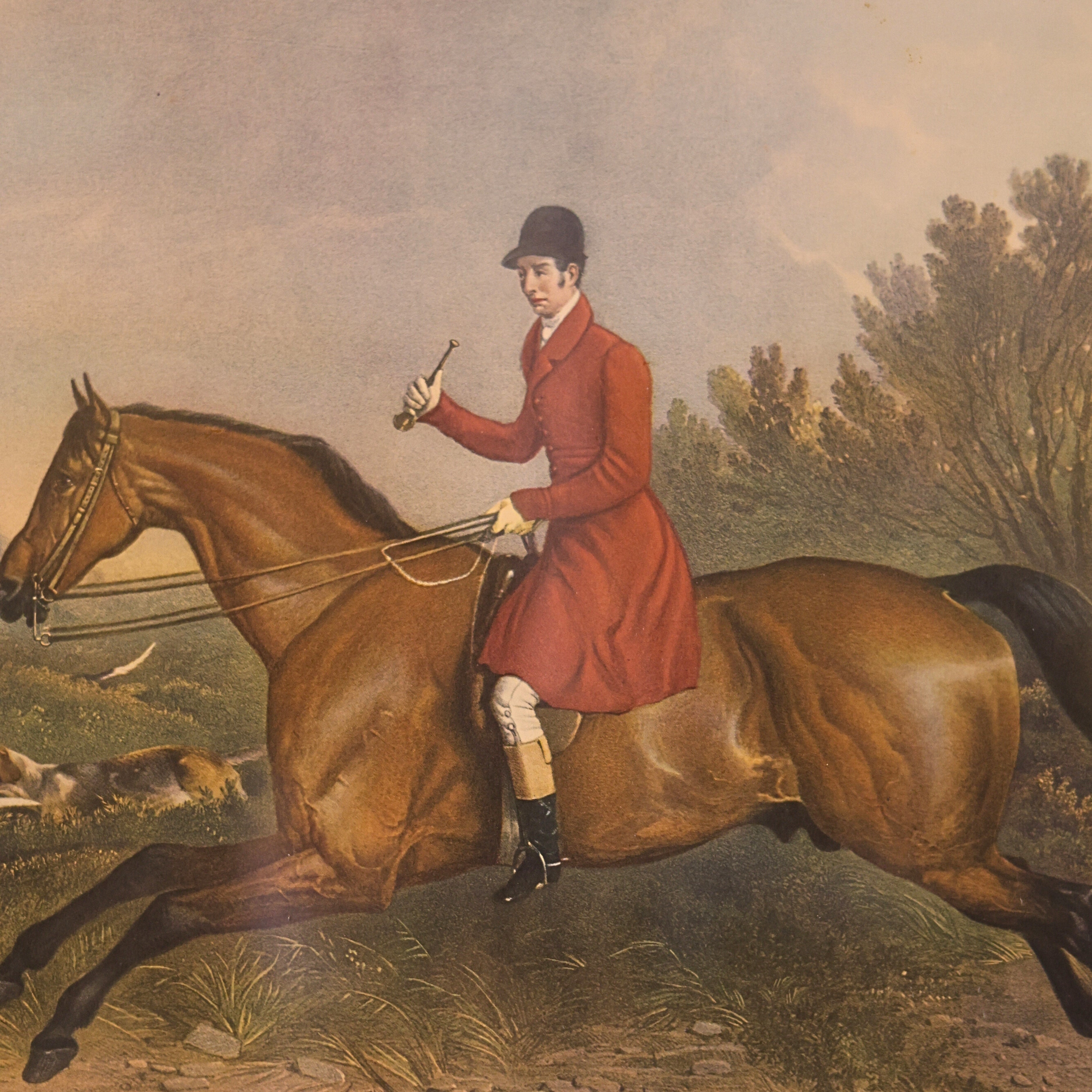 Sporting Hunt Chromolithograph