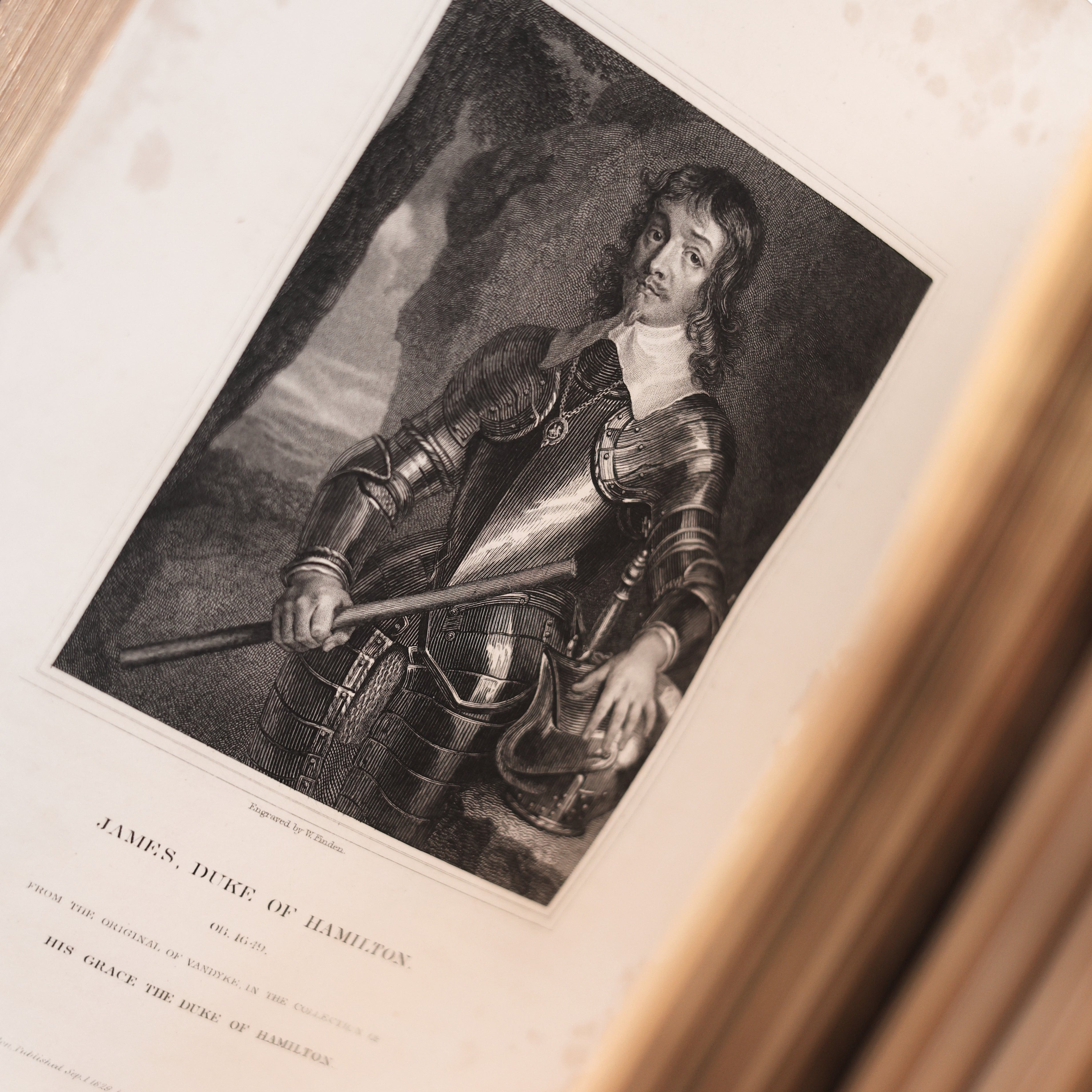 "Portraits of Illustrious Personages of Great Britain" (1829) by Edmund Lodge