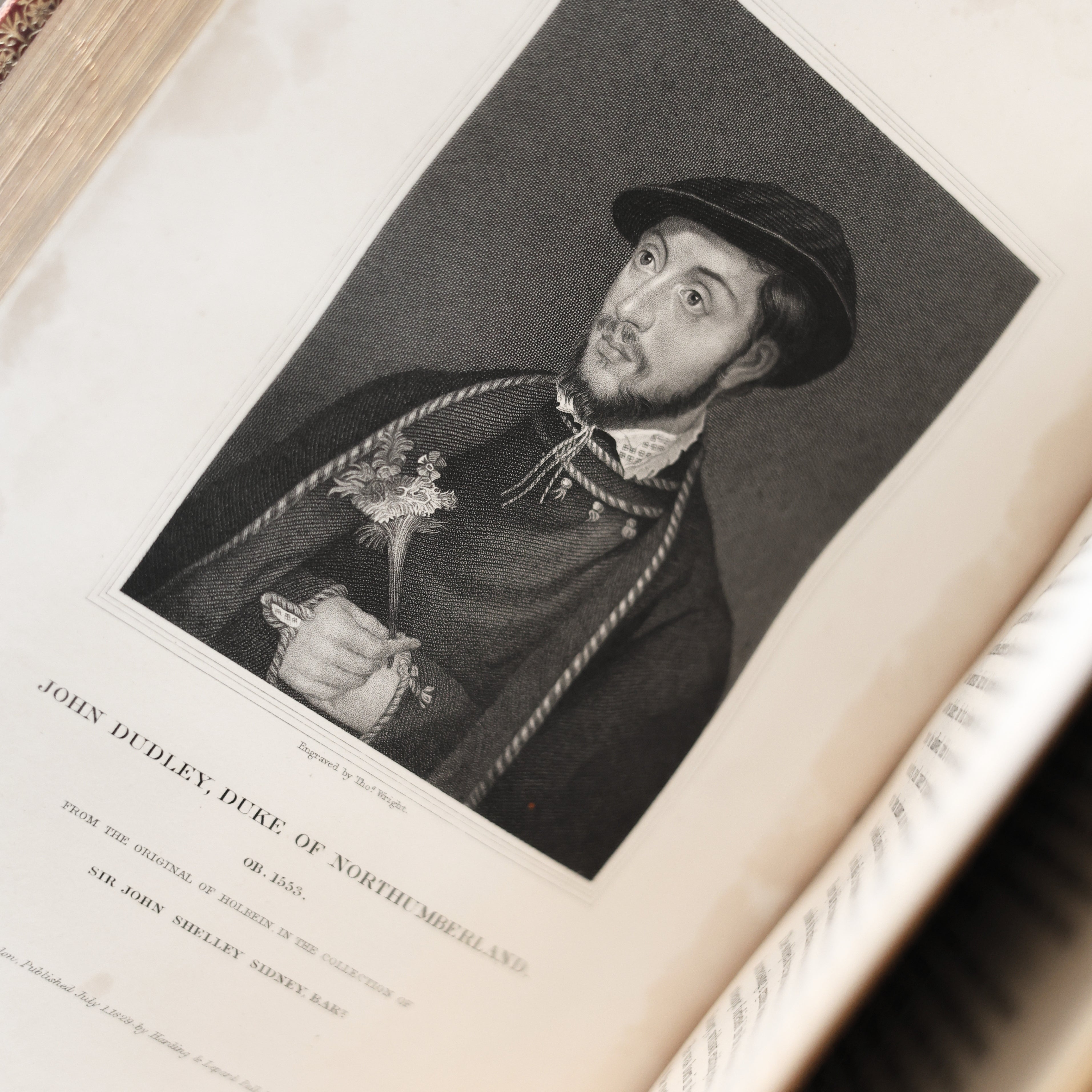 "Portraits of Illustrious Personages of Great Britain" (1829) by Edmund Lodge