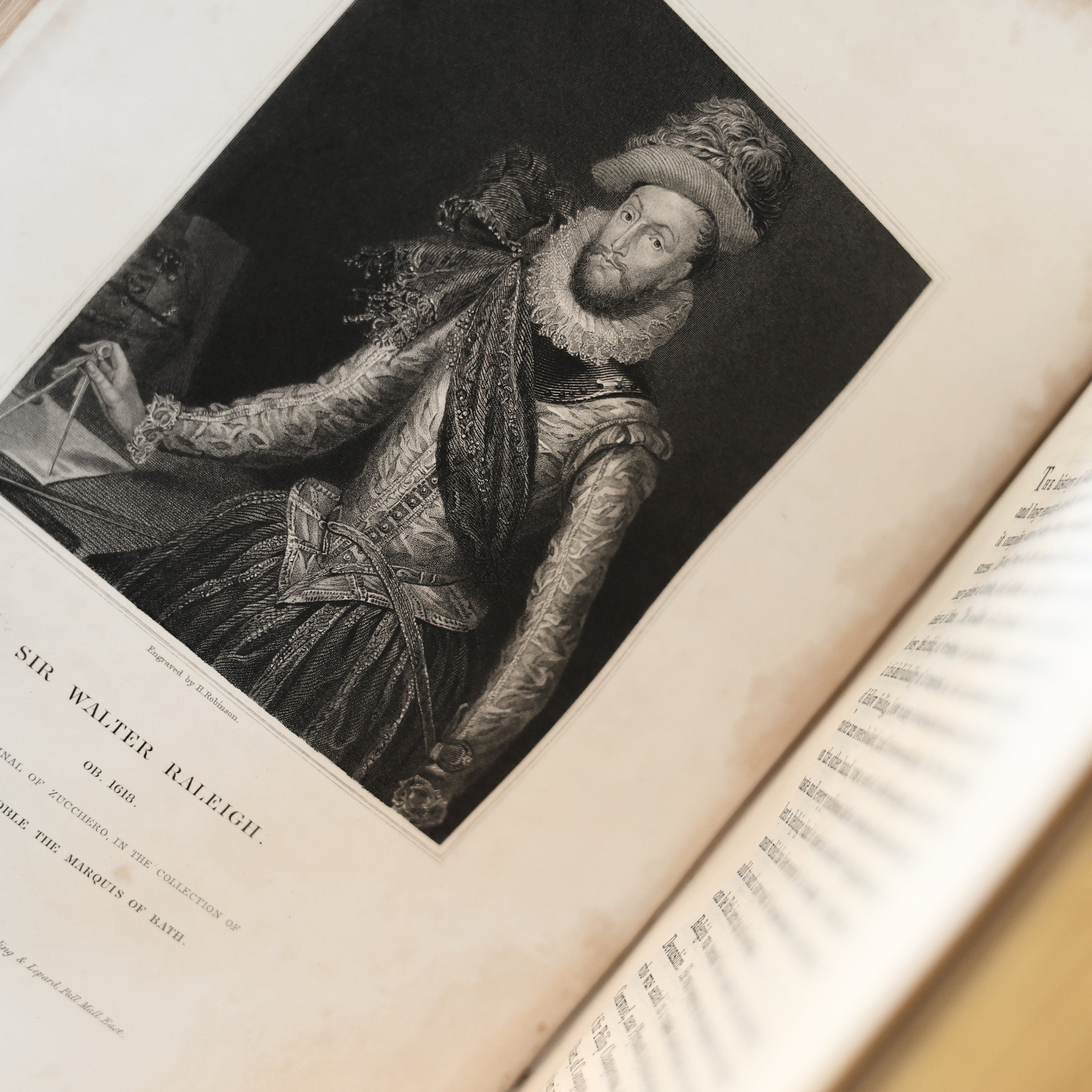"Portraits of Illustrious Personages of Great Britain" (1829) by Edmund Lodge
