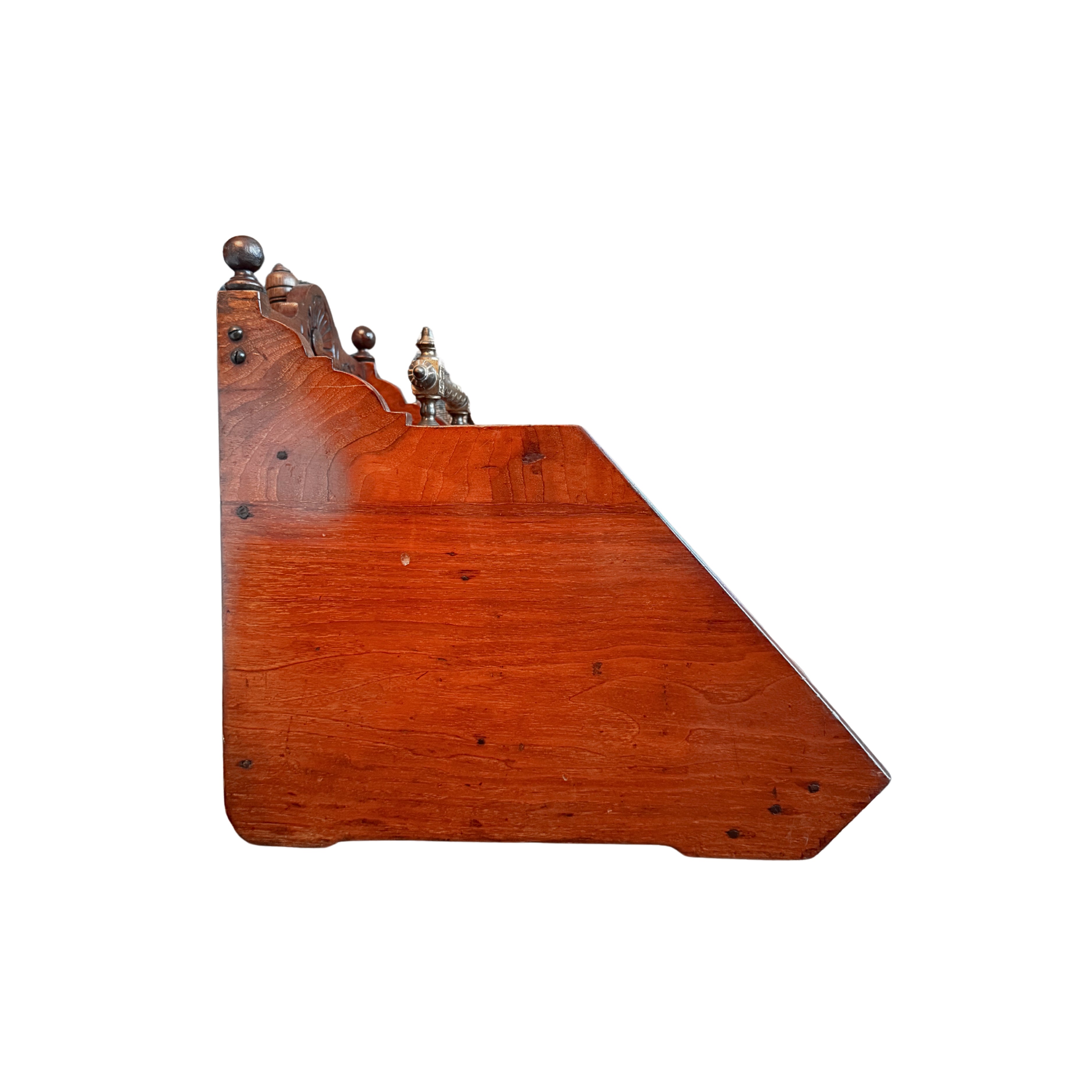 Oak Coal Box with Scoop