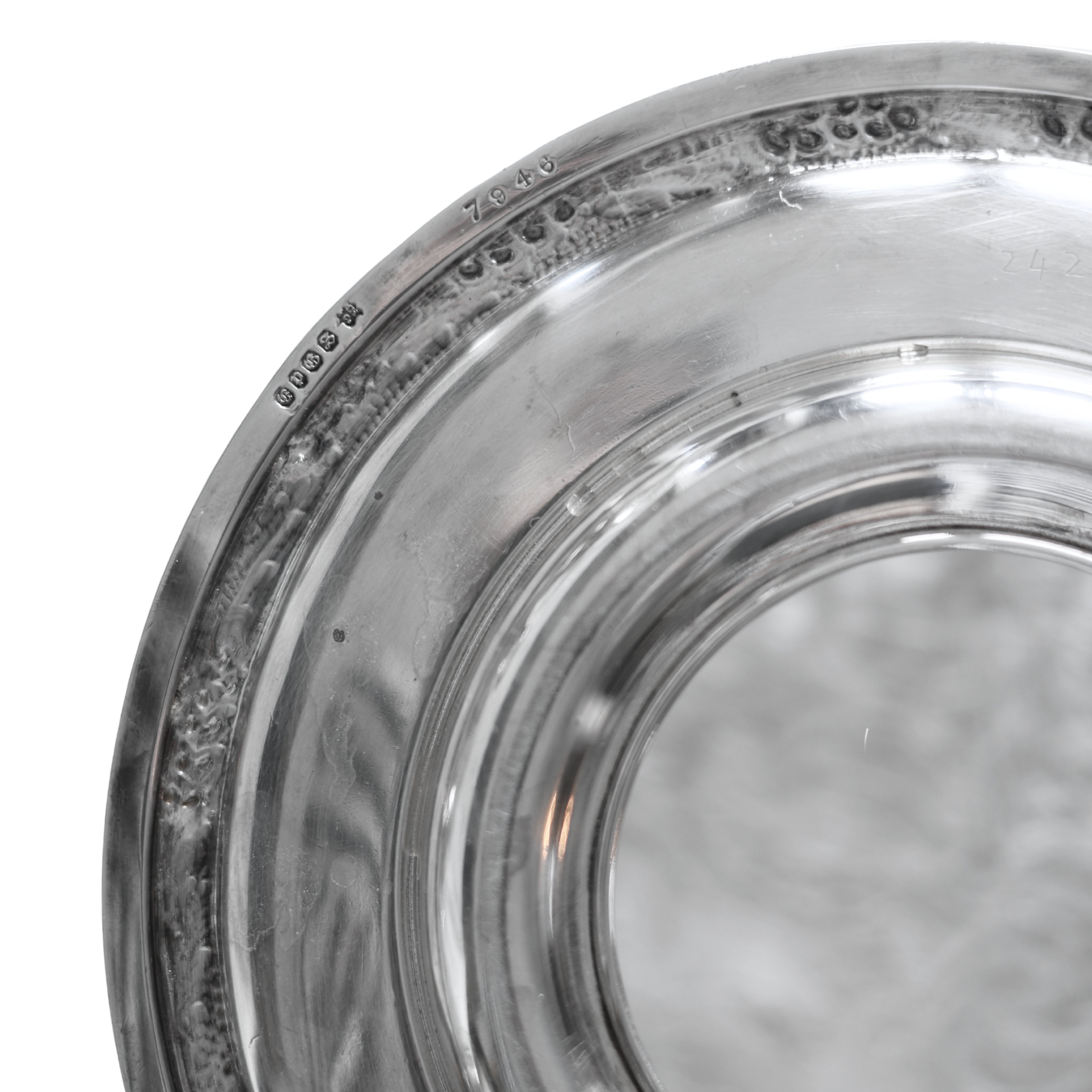 Martin, Hall & Co. Ltd Silver Plate Wheat Dish