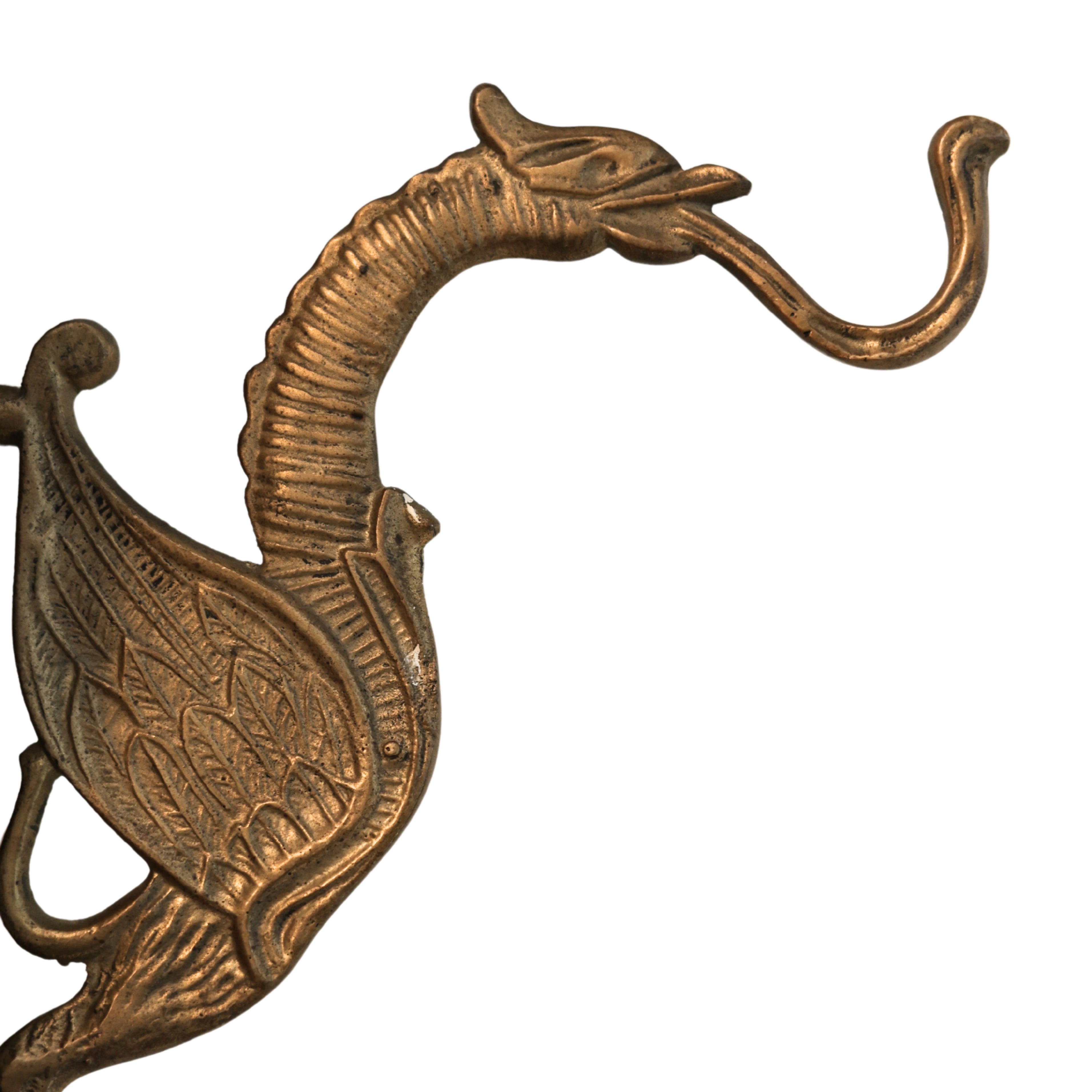 Brass Dragon Wall Hook
