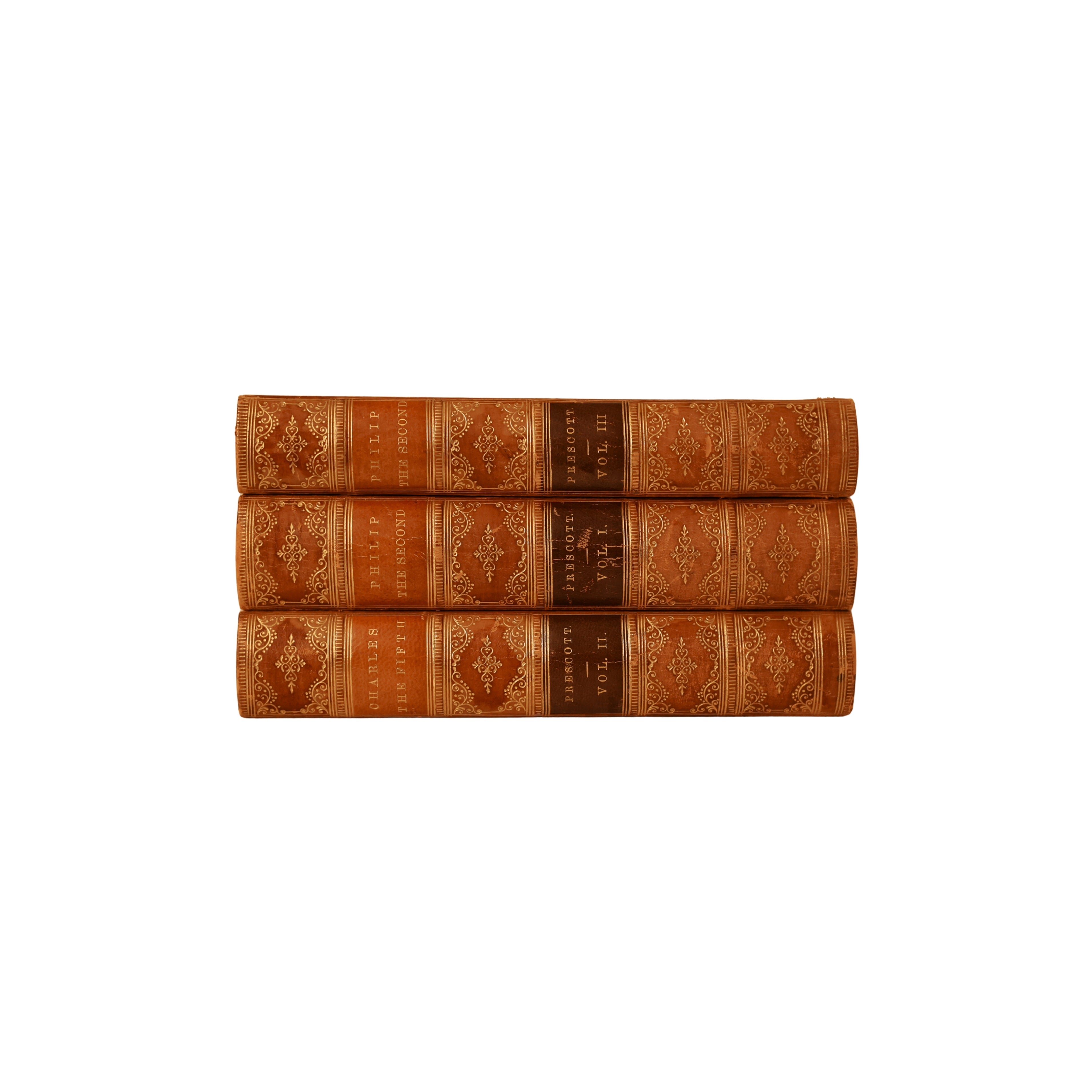 c. 1869 Prescot History Volumes, Phillip of Spain and Charles V