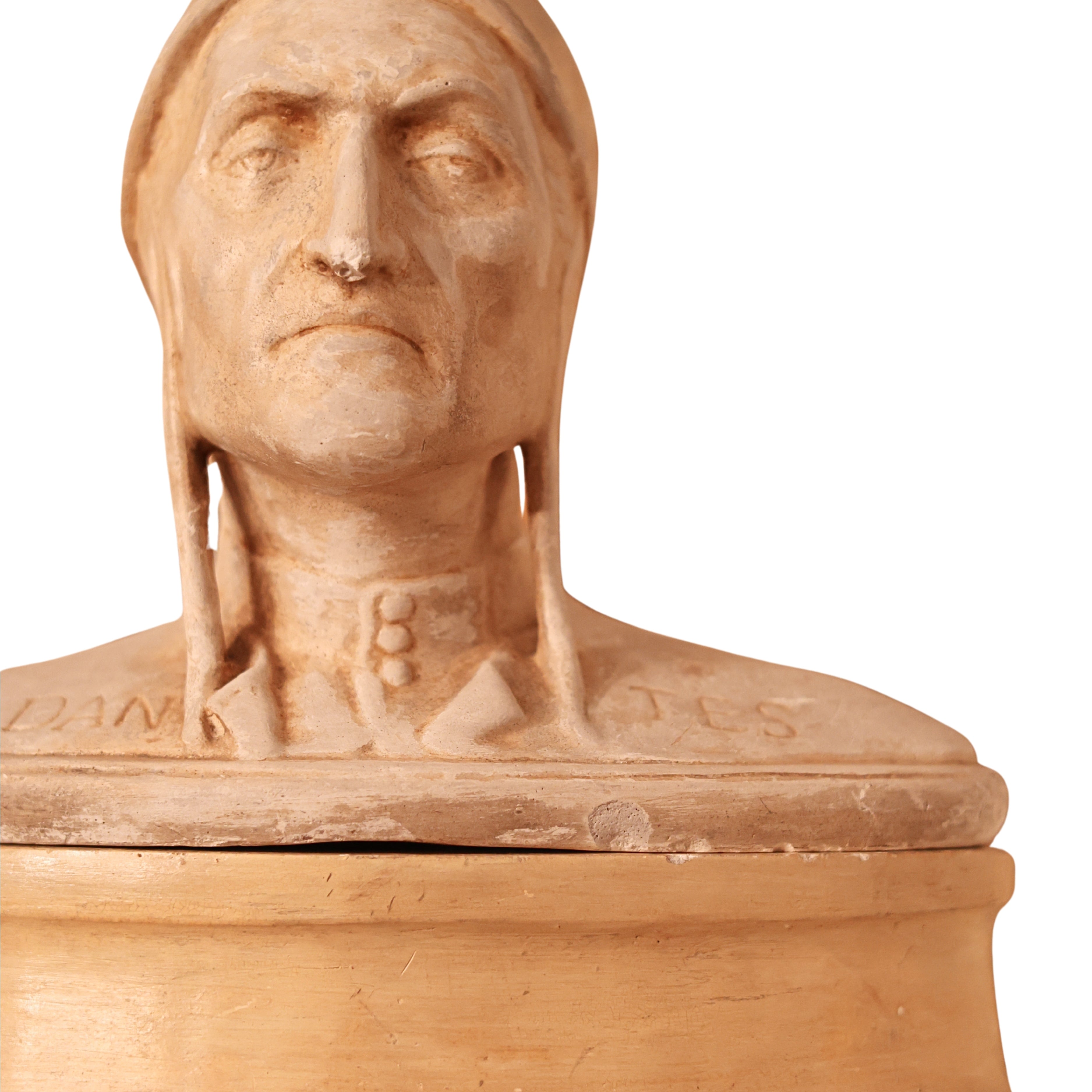Plaster Dante Alighieri Bust