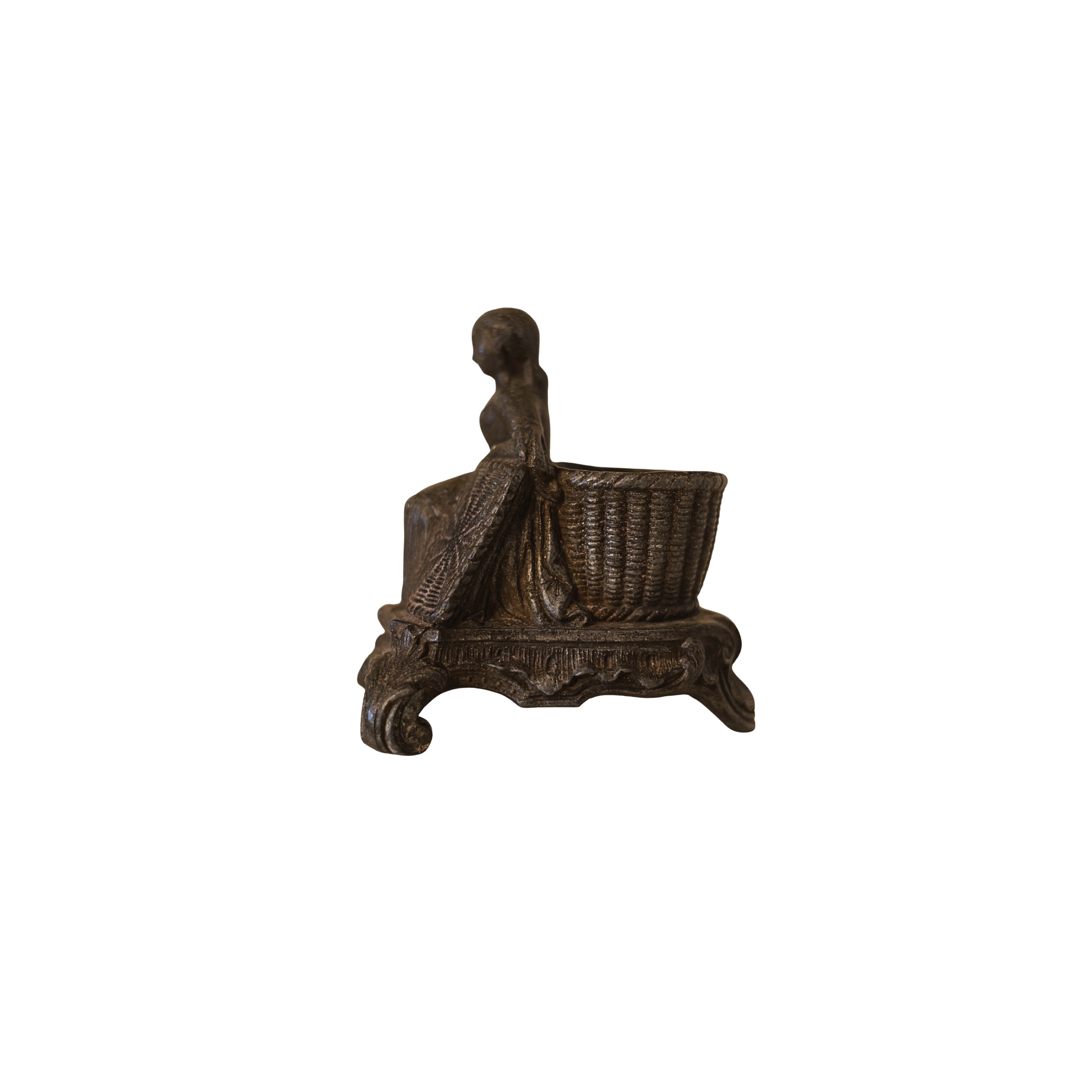 French Figural Match Holder