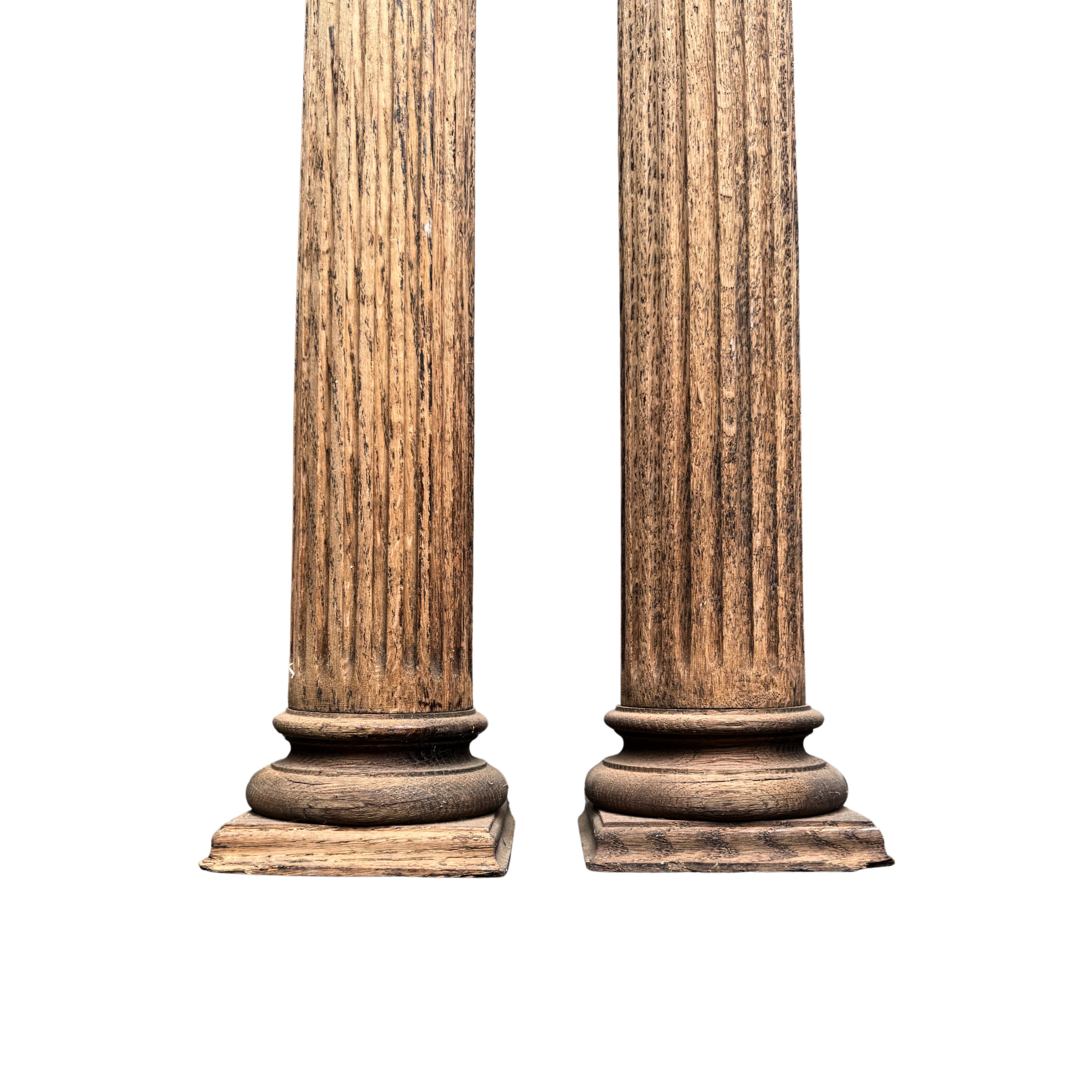 Architectural Mantle Columns, Oak