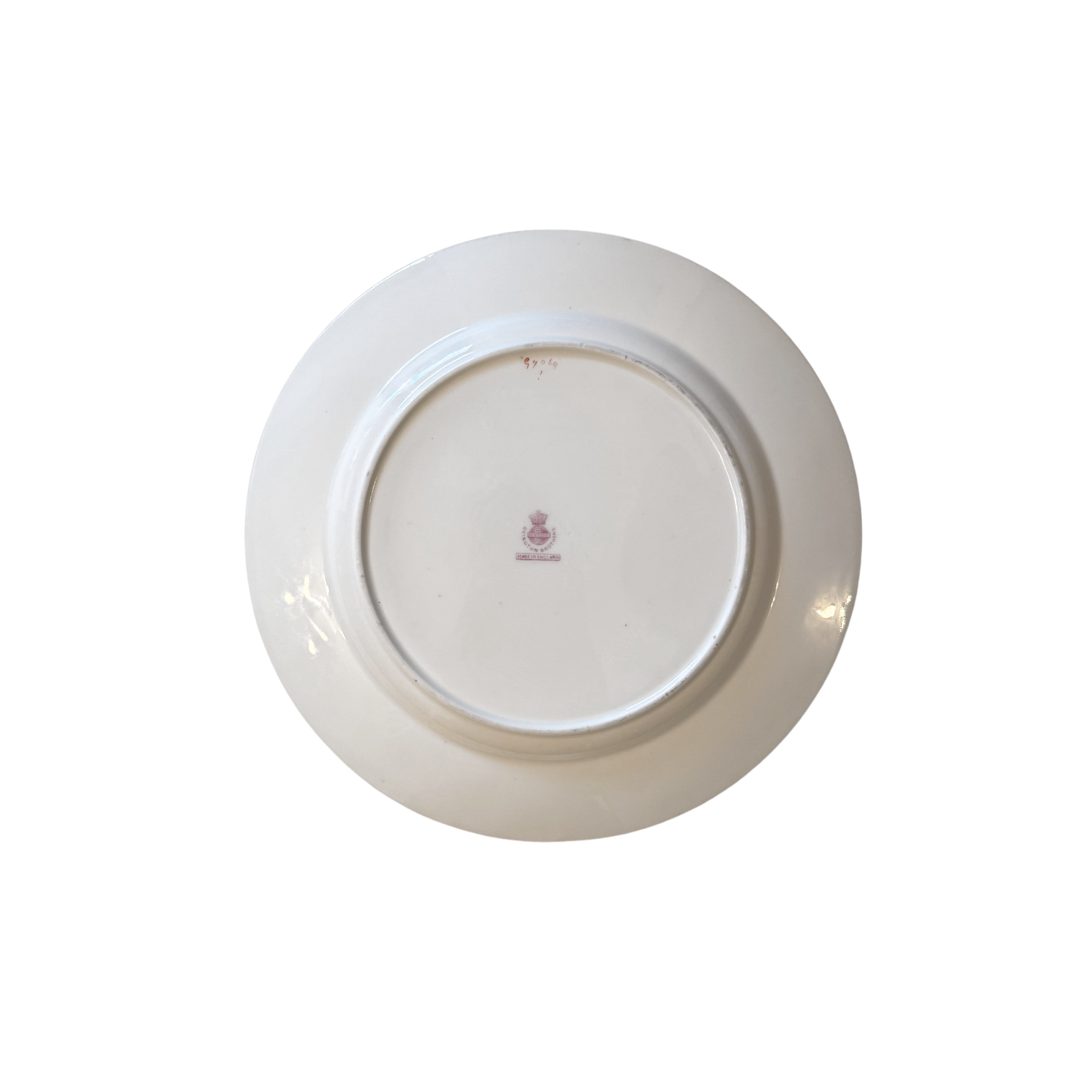 Minton Ovington Bros. Cobalt Dinner Plates, Set of 3