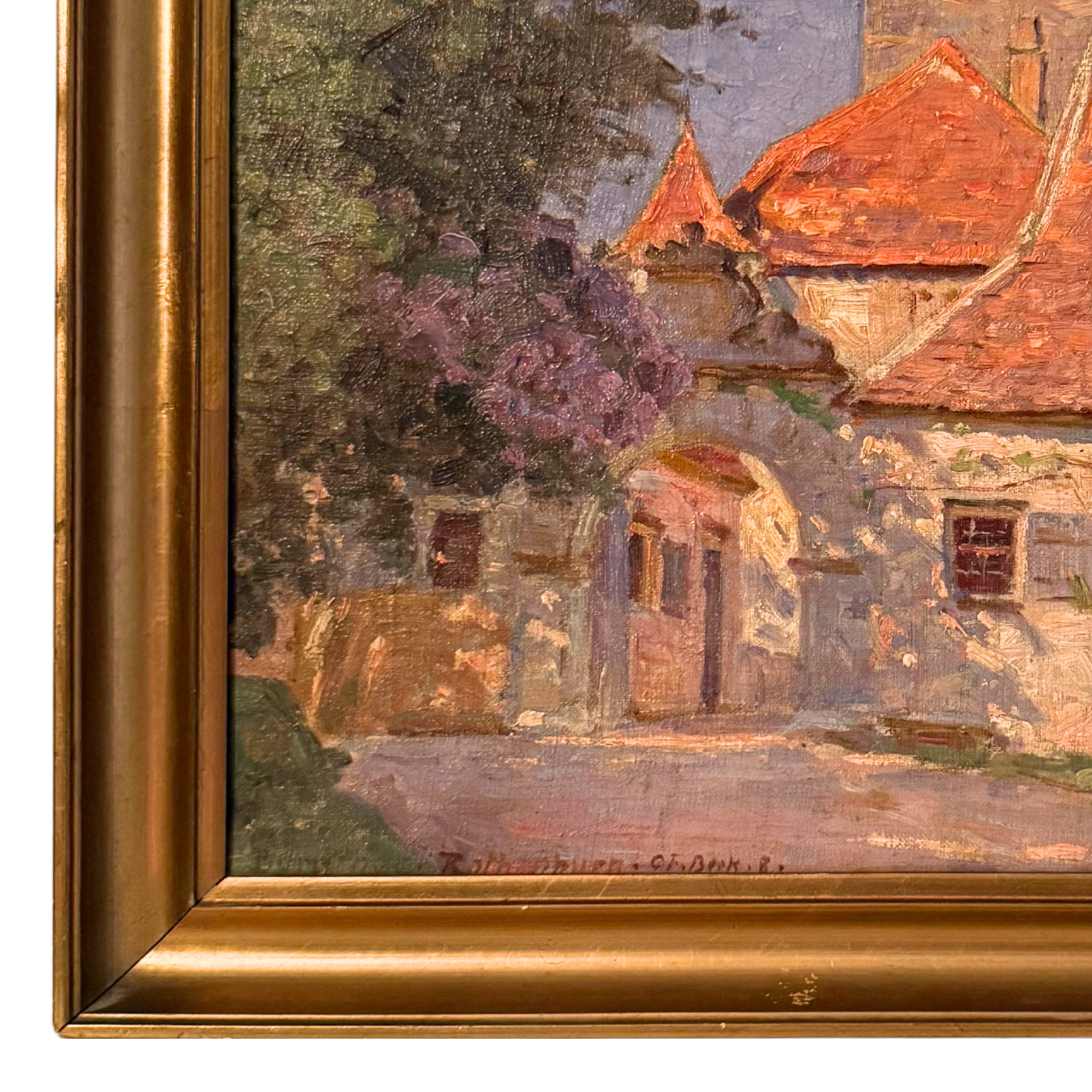 Burgtor Castle Gate Oil Painting