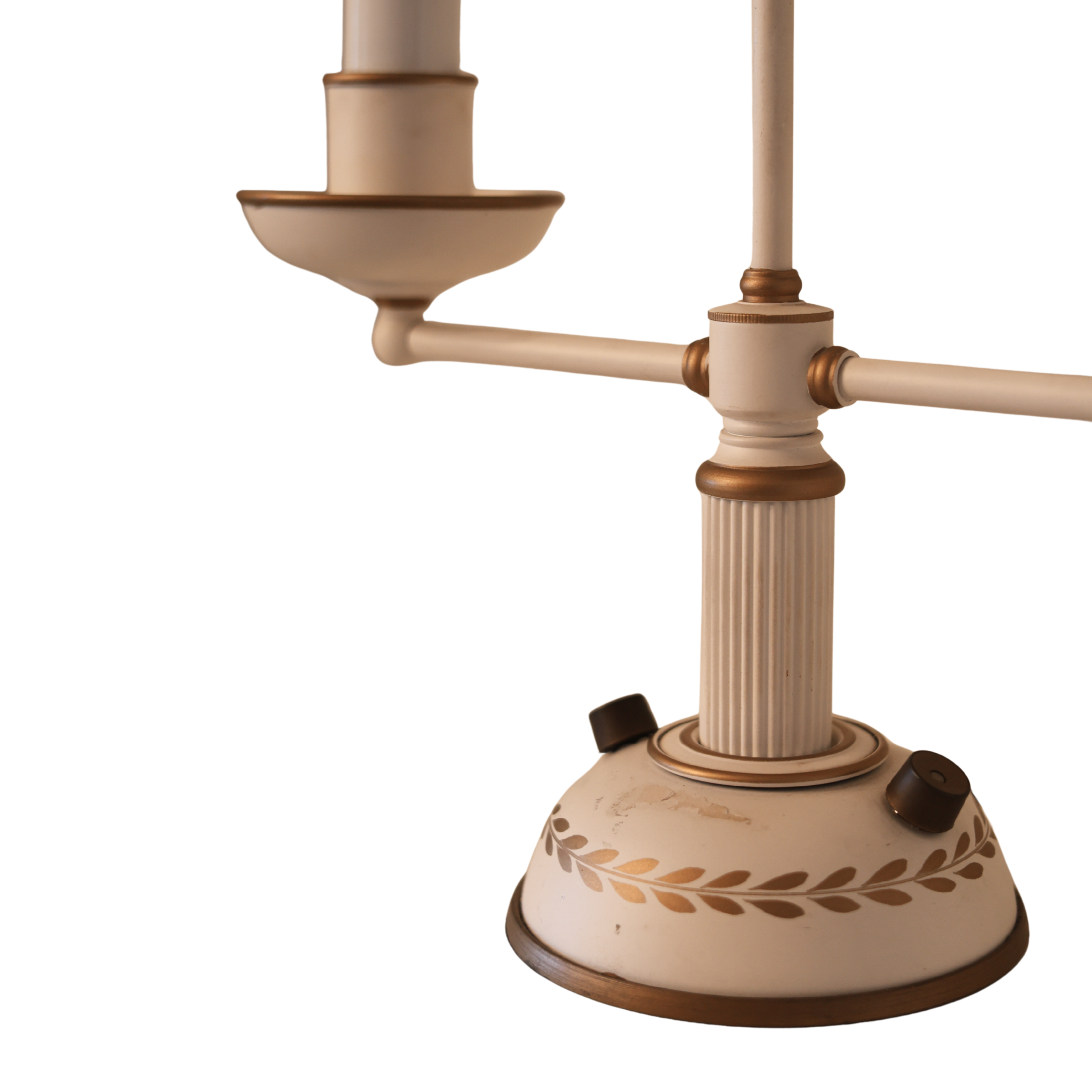 Toleware Bouillotte-Style Lamp