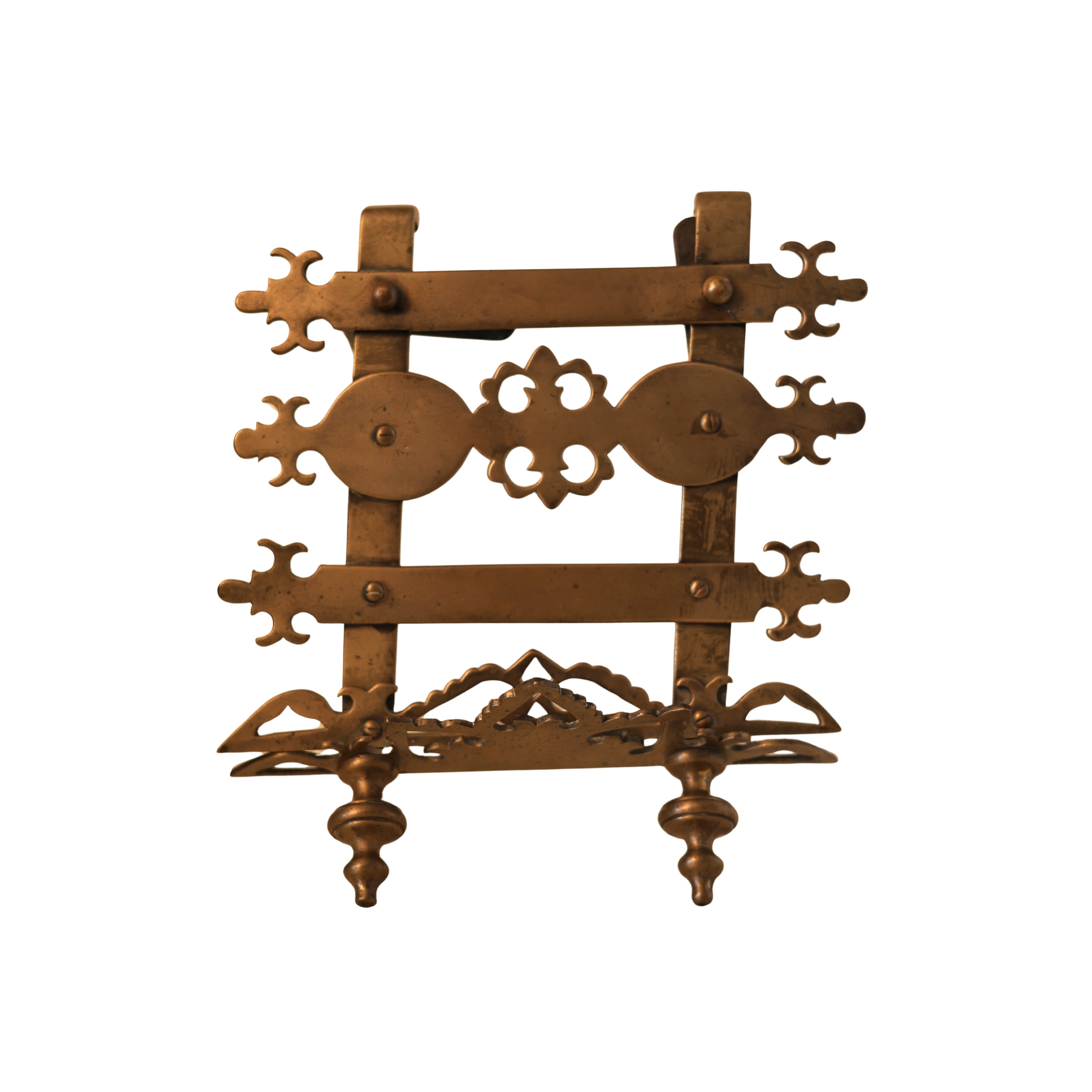 Brass Gothic Revival Easel