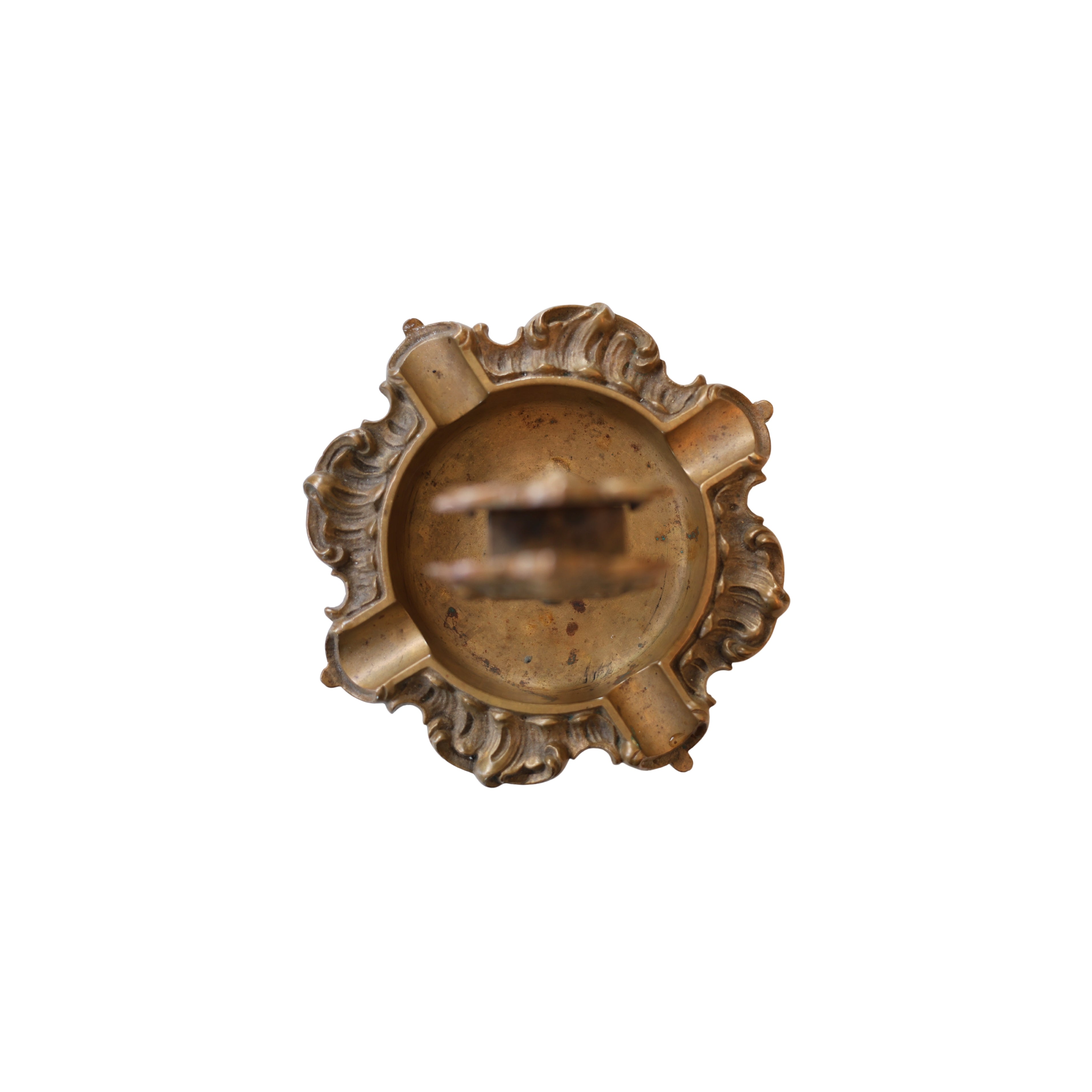 c. 1903 Hotel Emerson Bronze Match Holder