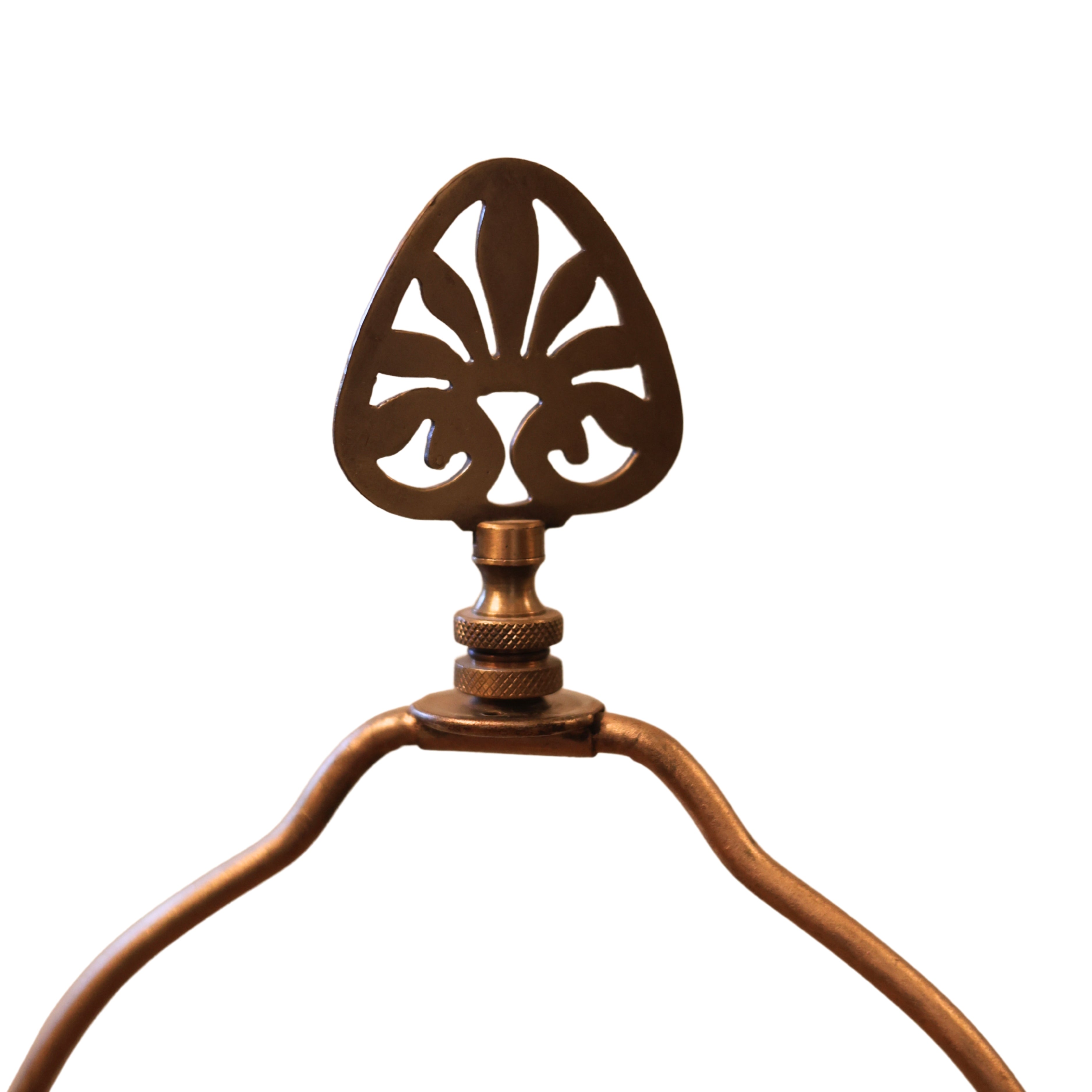 Carved Italian Alabaster and Wood Lotus Lamp