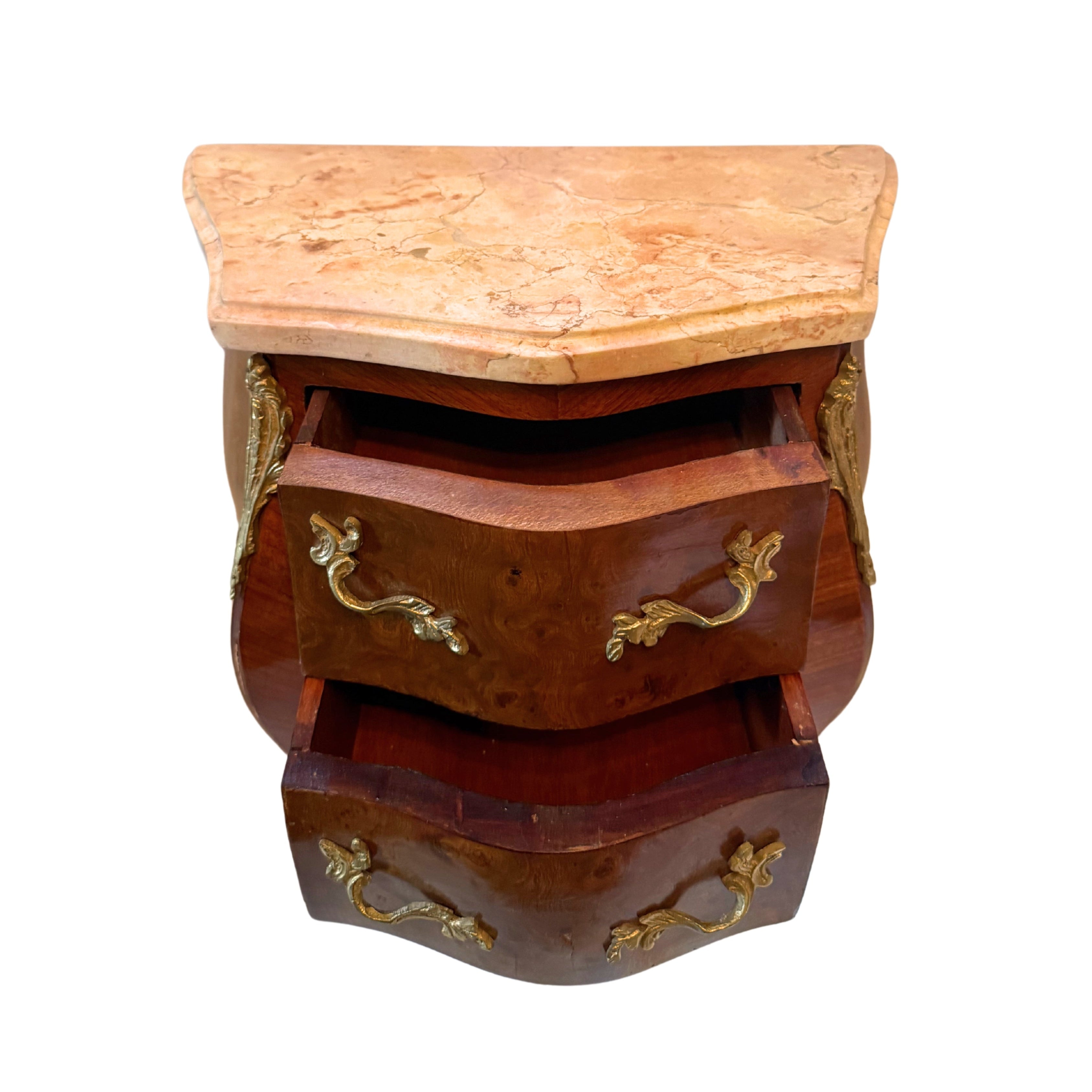 French Louis XV Bombe Sample Chest
