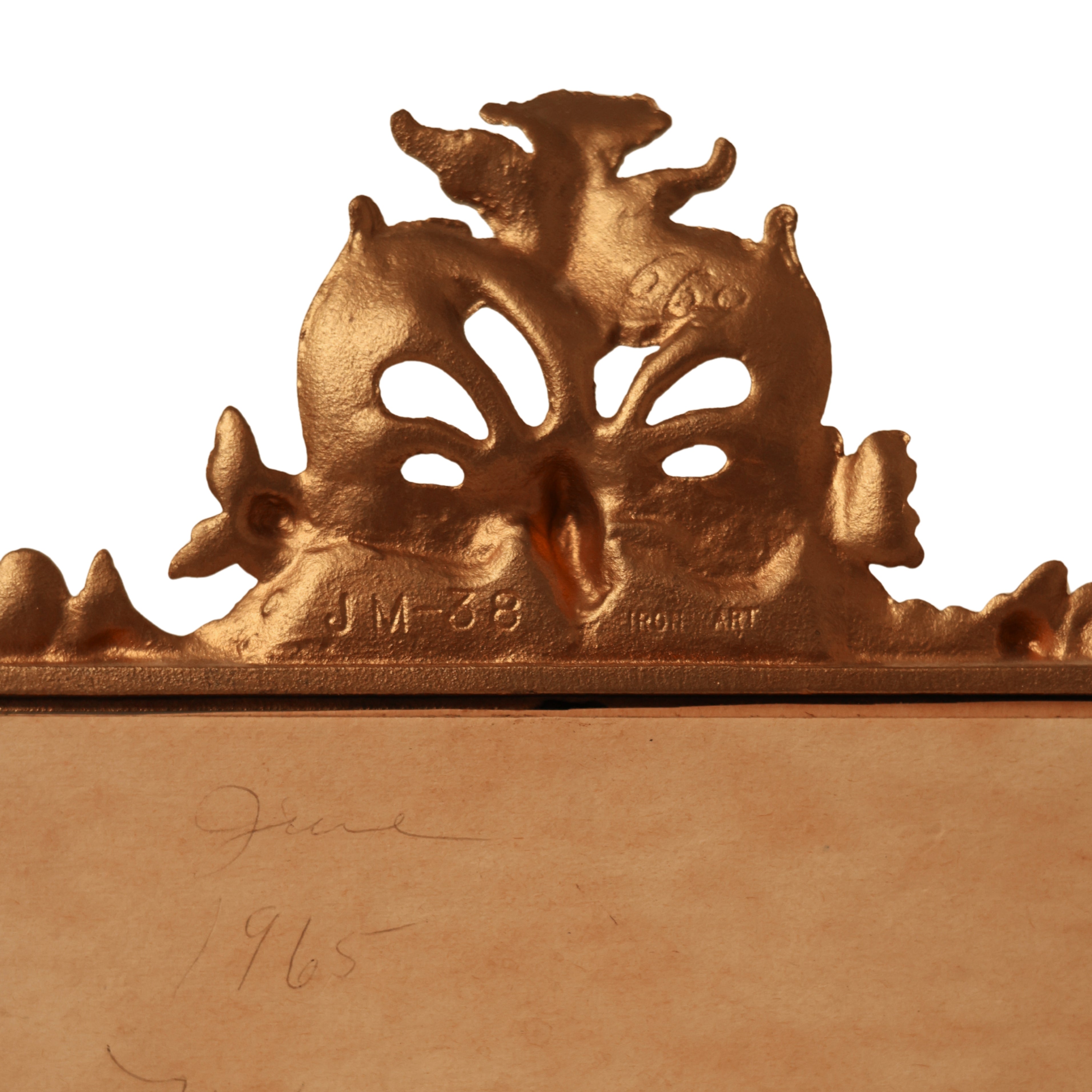 Rococo Revival Gilt Tabletop Mirror