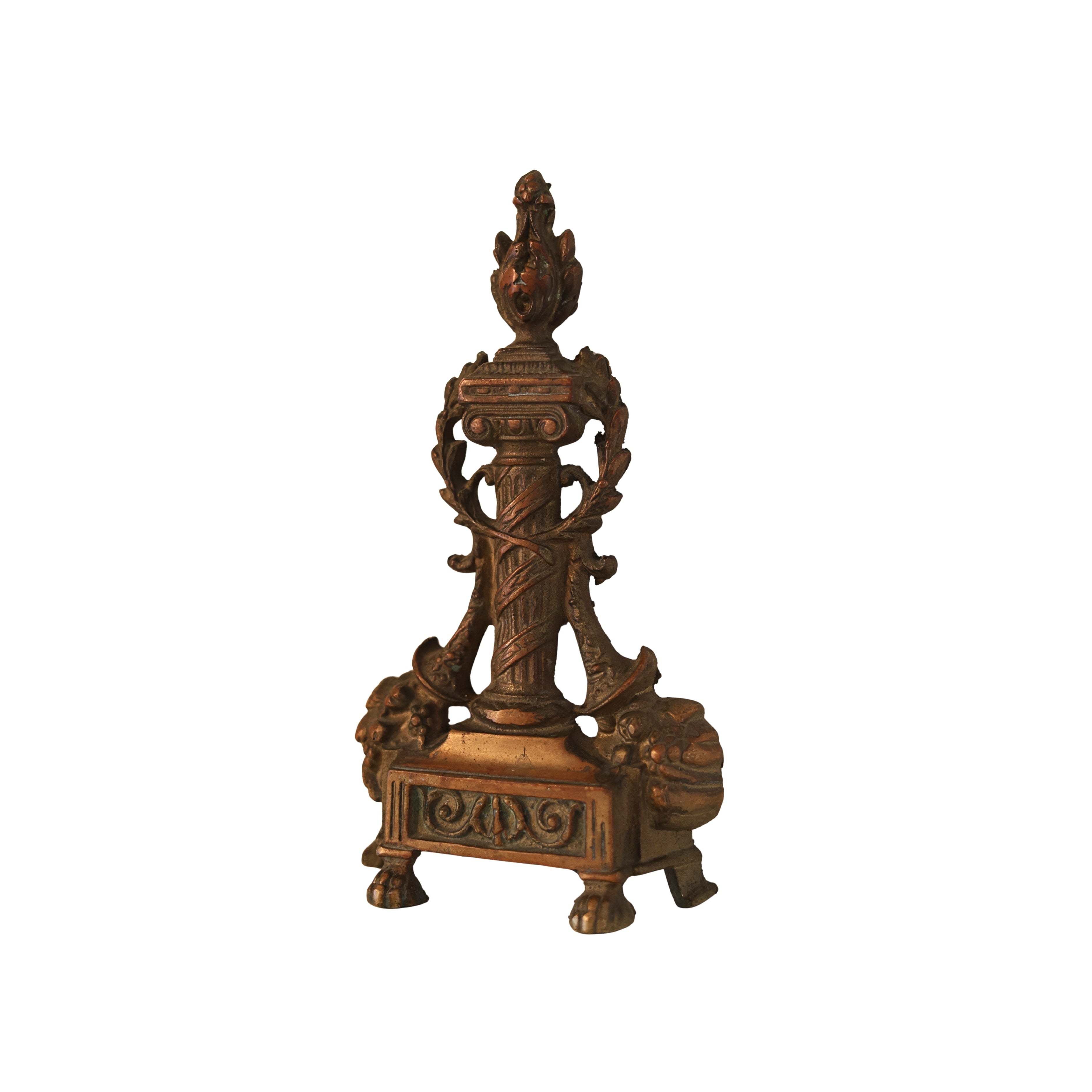 French Andiron Fronts