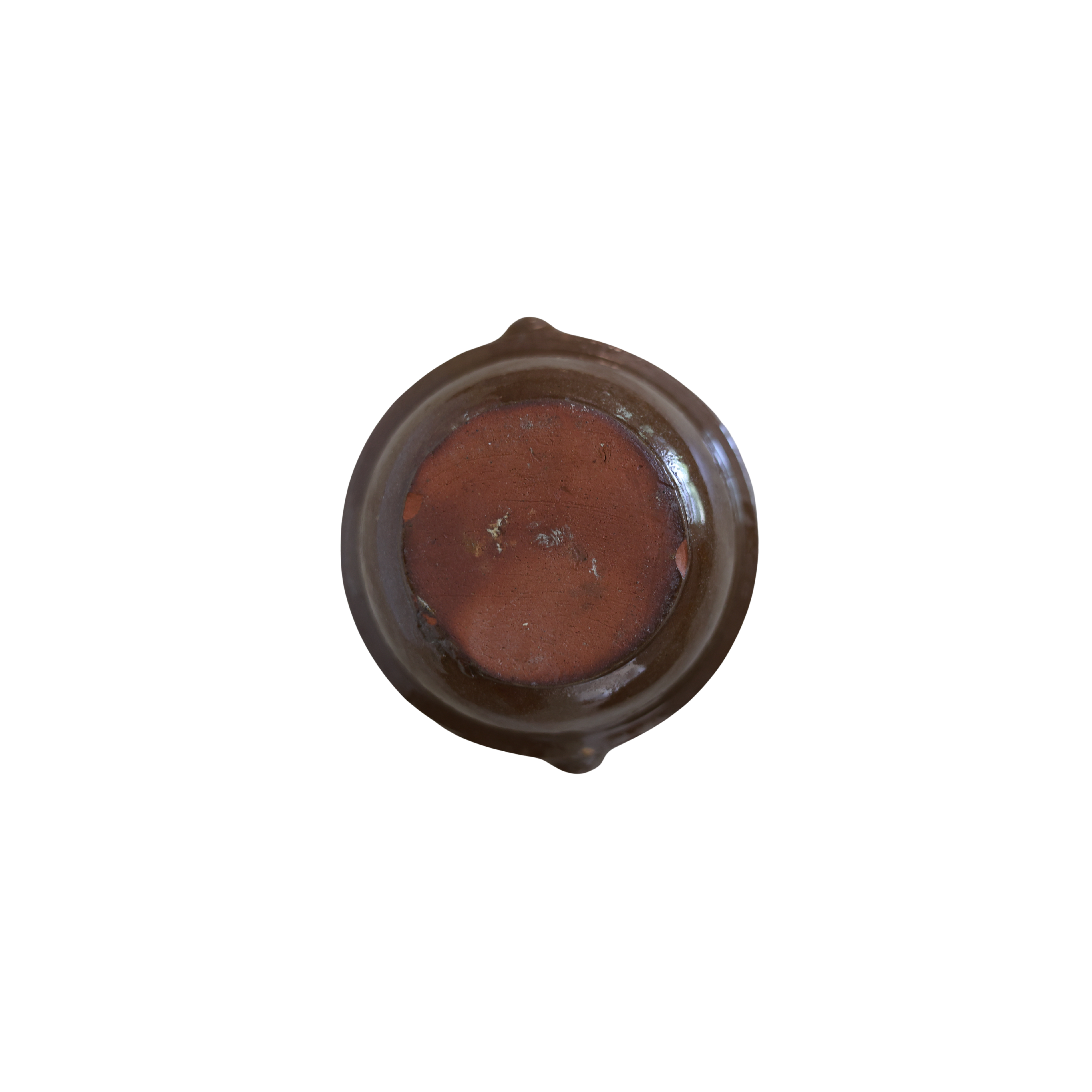 Glazed Redware Condiment Bowls