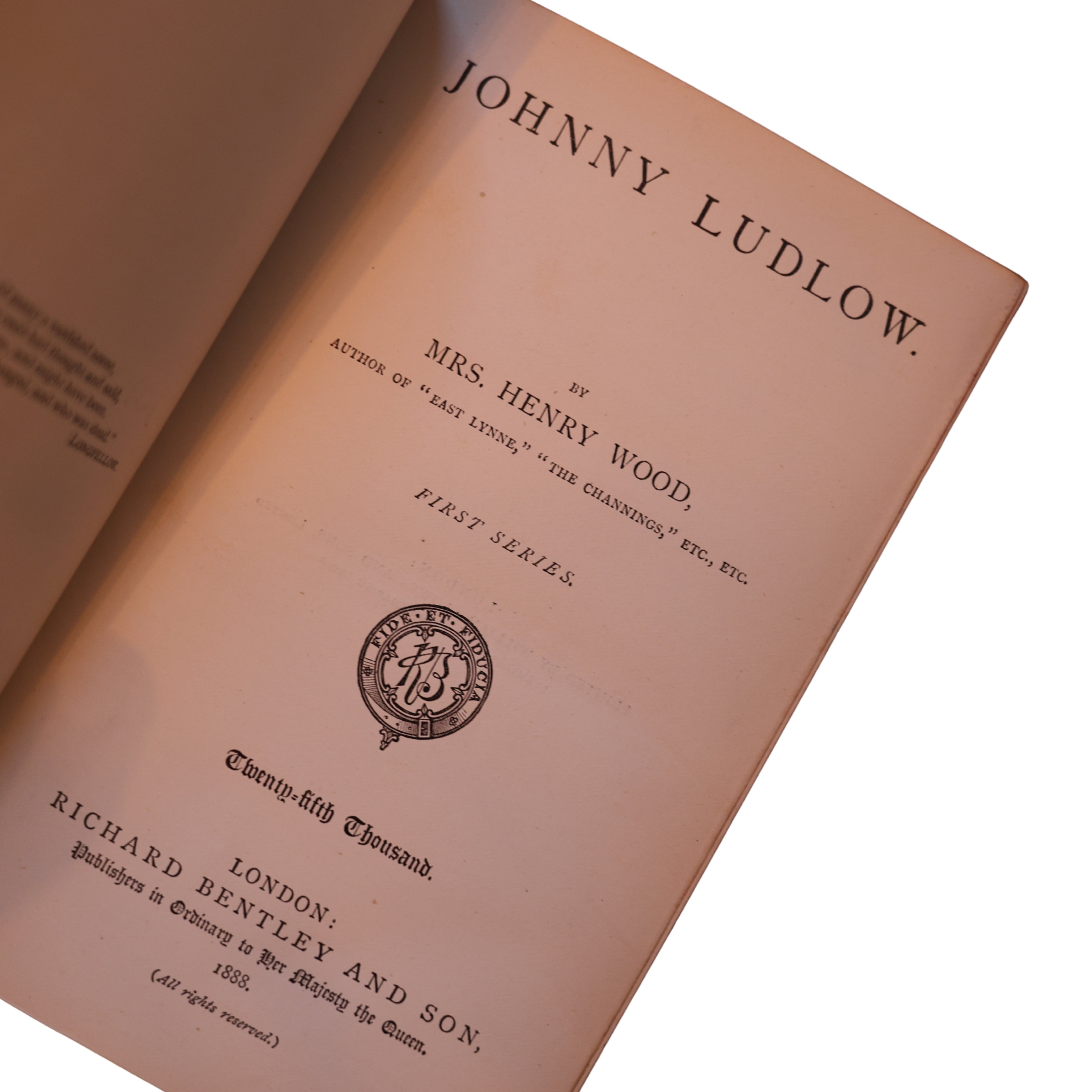 "Johnny Ludlow", c. 1888