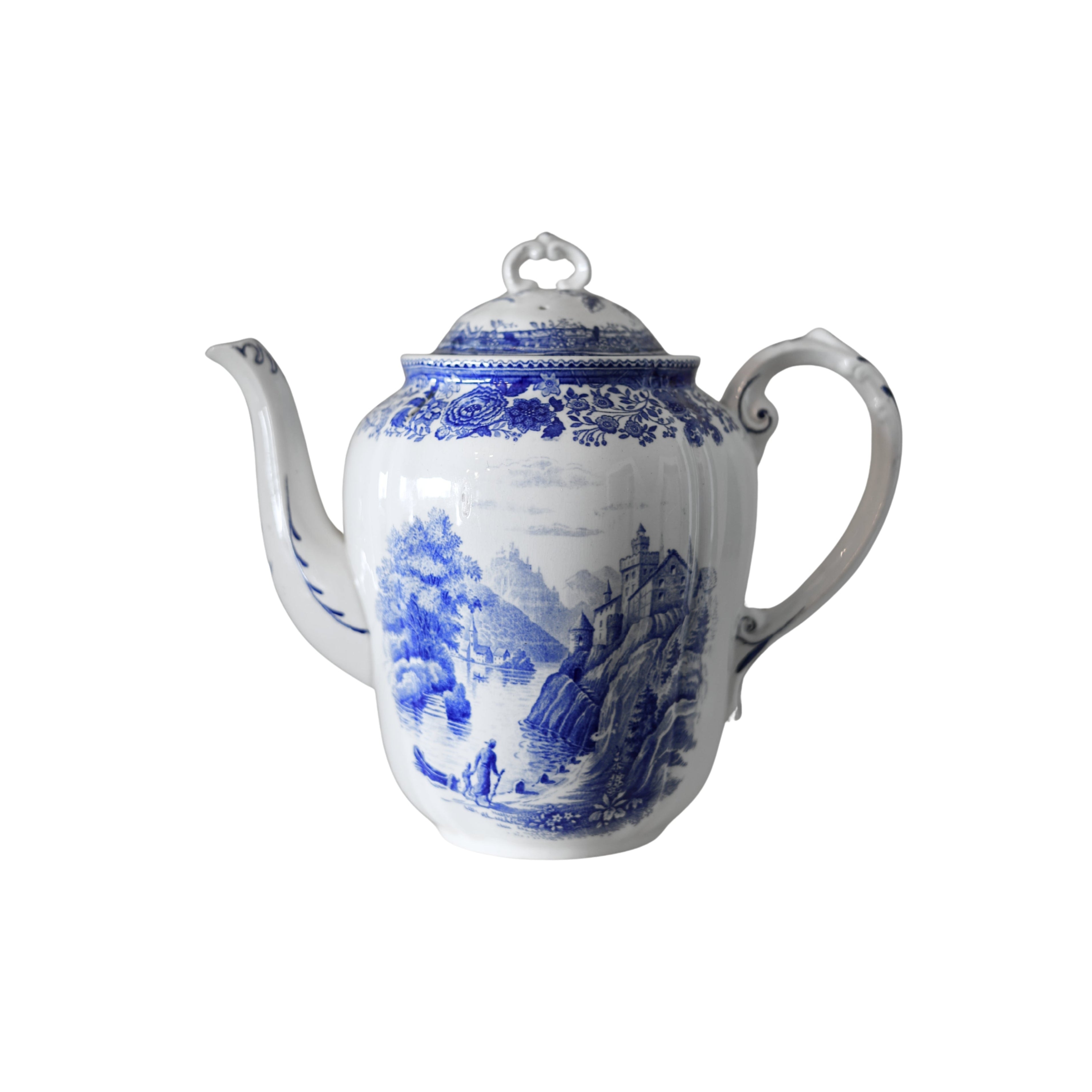"Burgenland" Villeroy & Boch Transferware Tea Pot