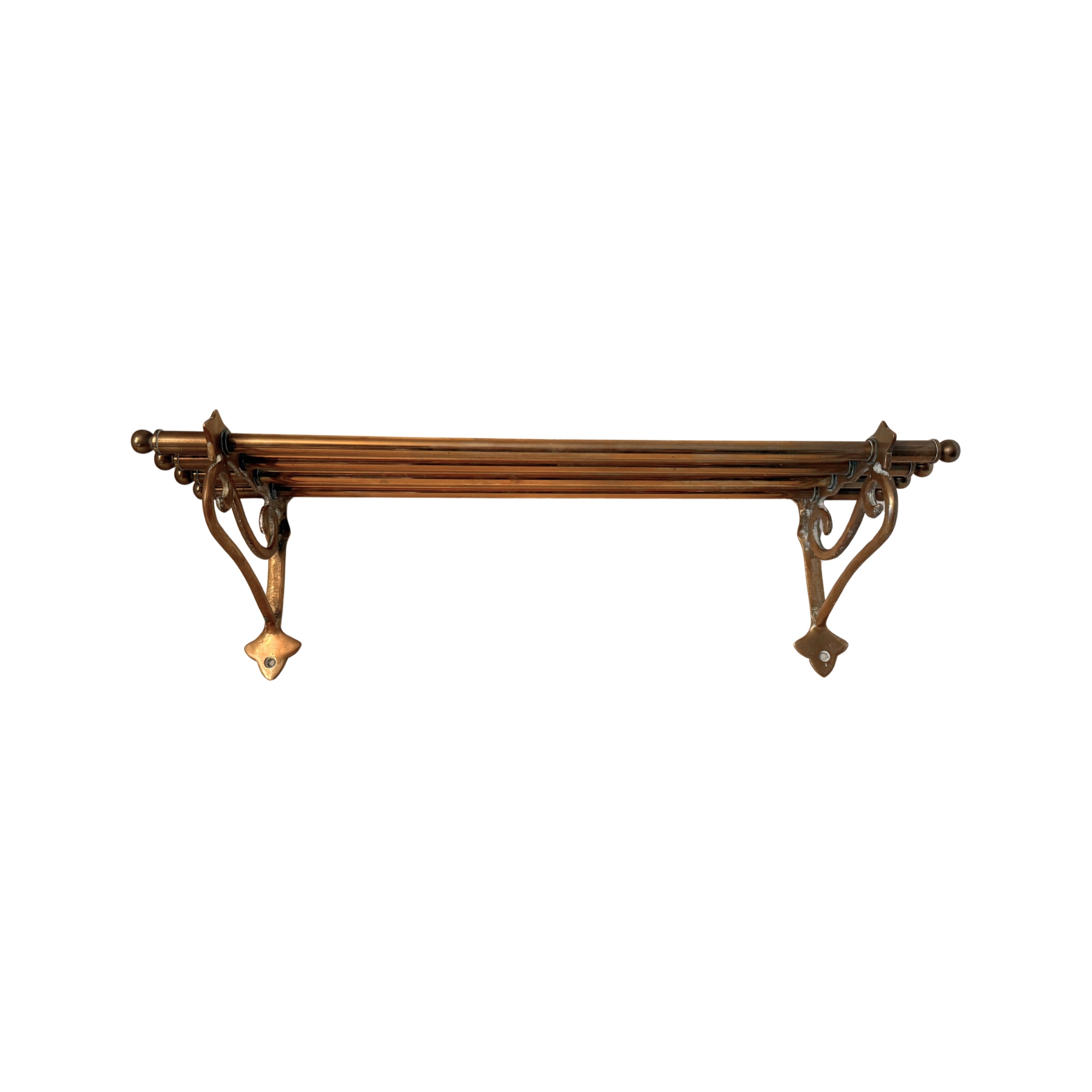 Brass Luggage Rack