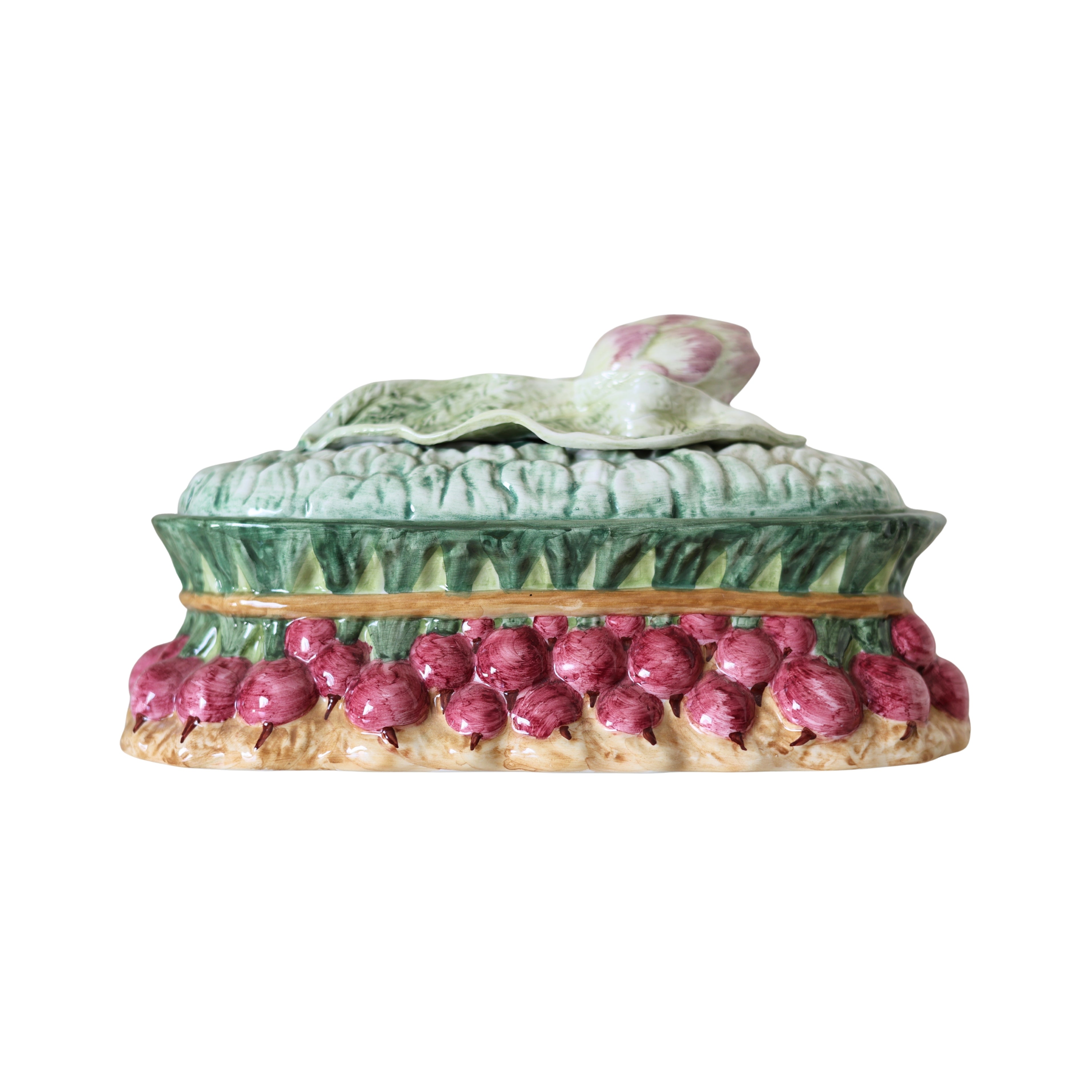 Tiffany & Co. Nove Italia Majolica Artichoke Tureen