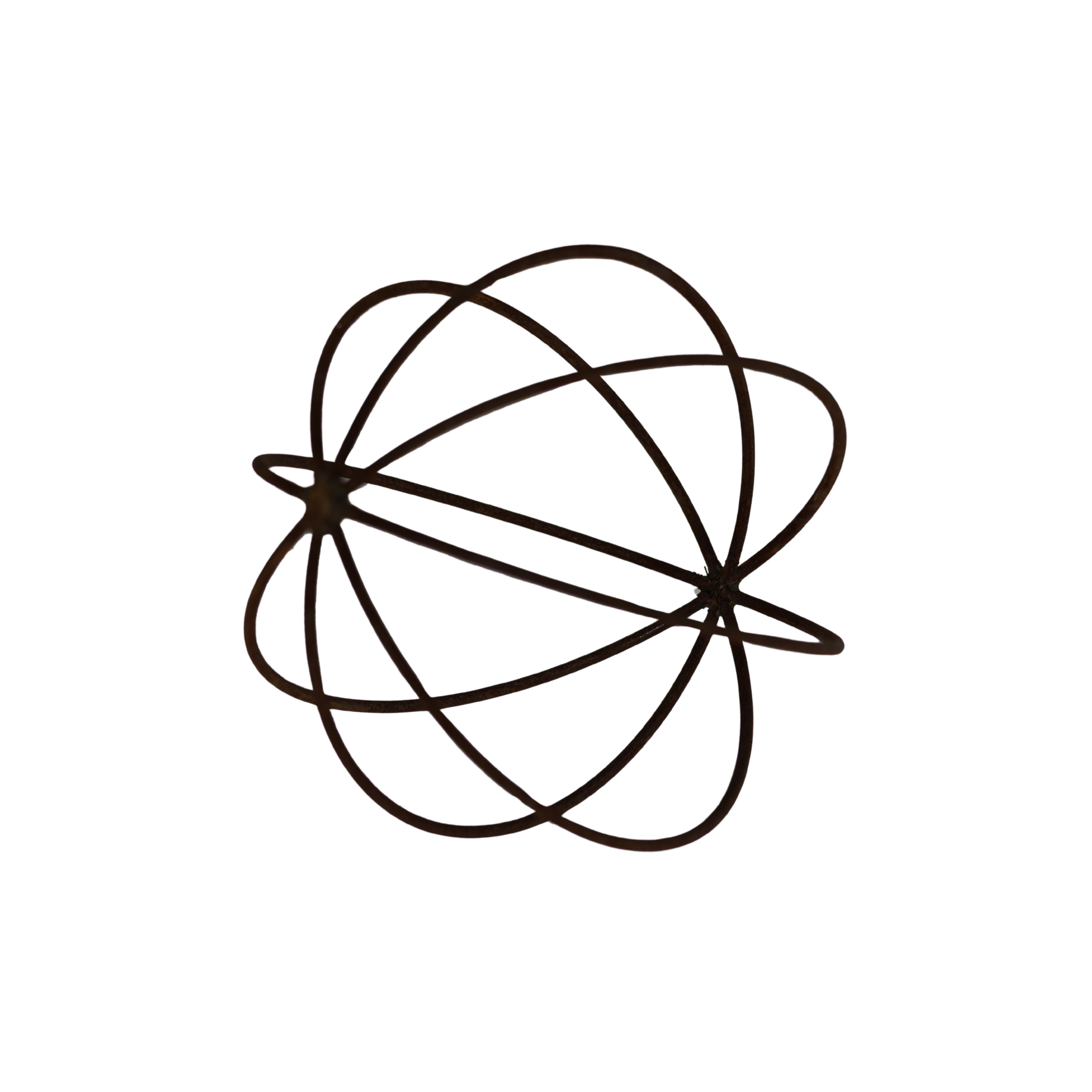 Decorative Iron Garden Orb