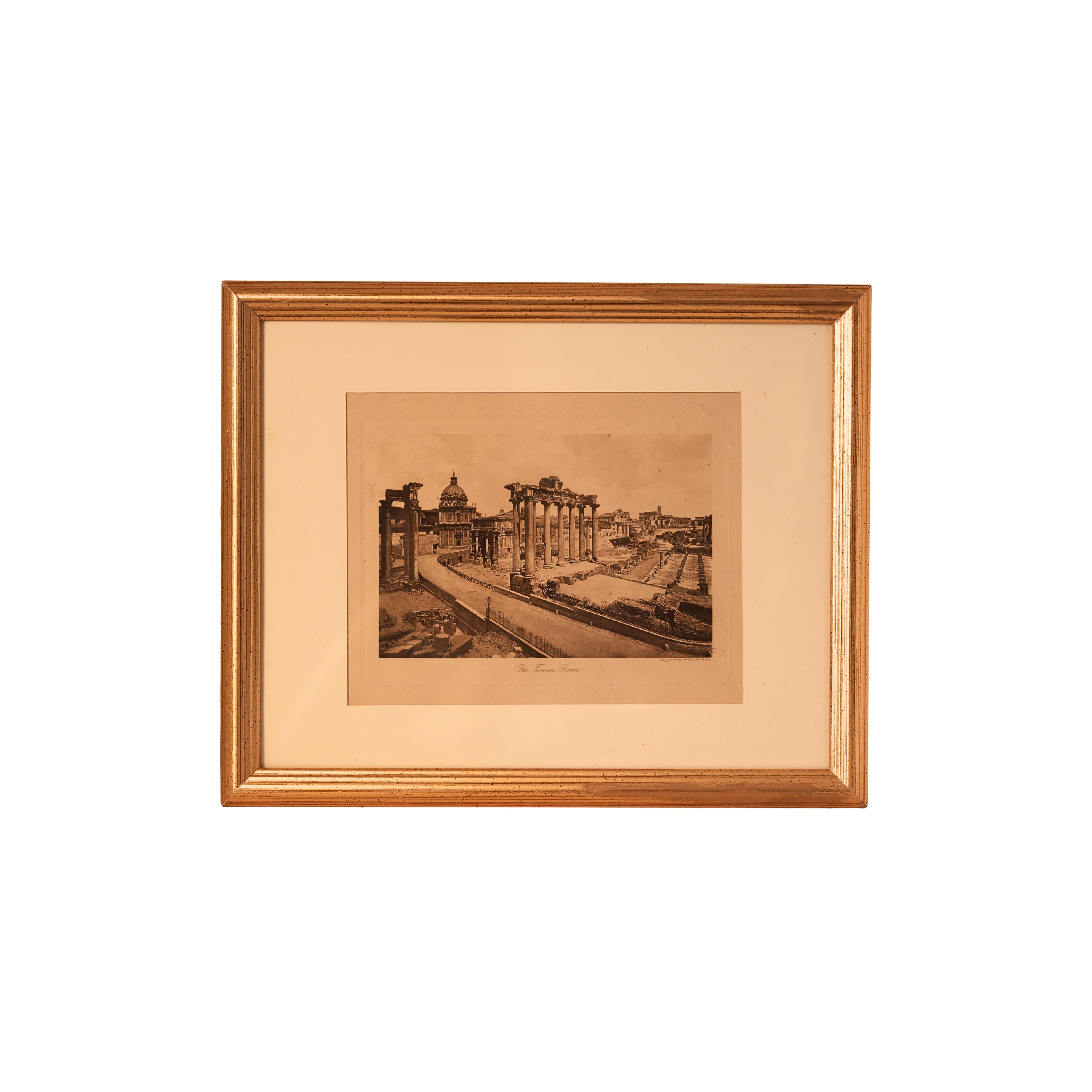 c. 1907 “The Forum, Rome” Photogravure