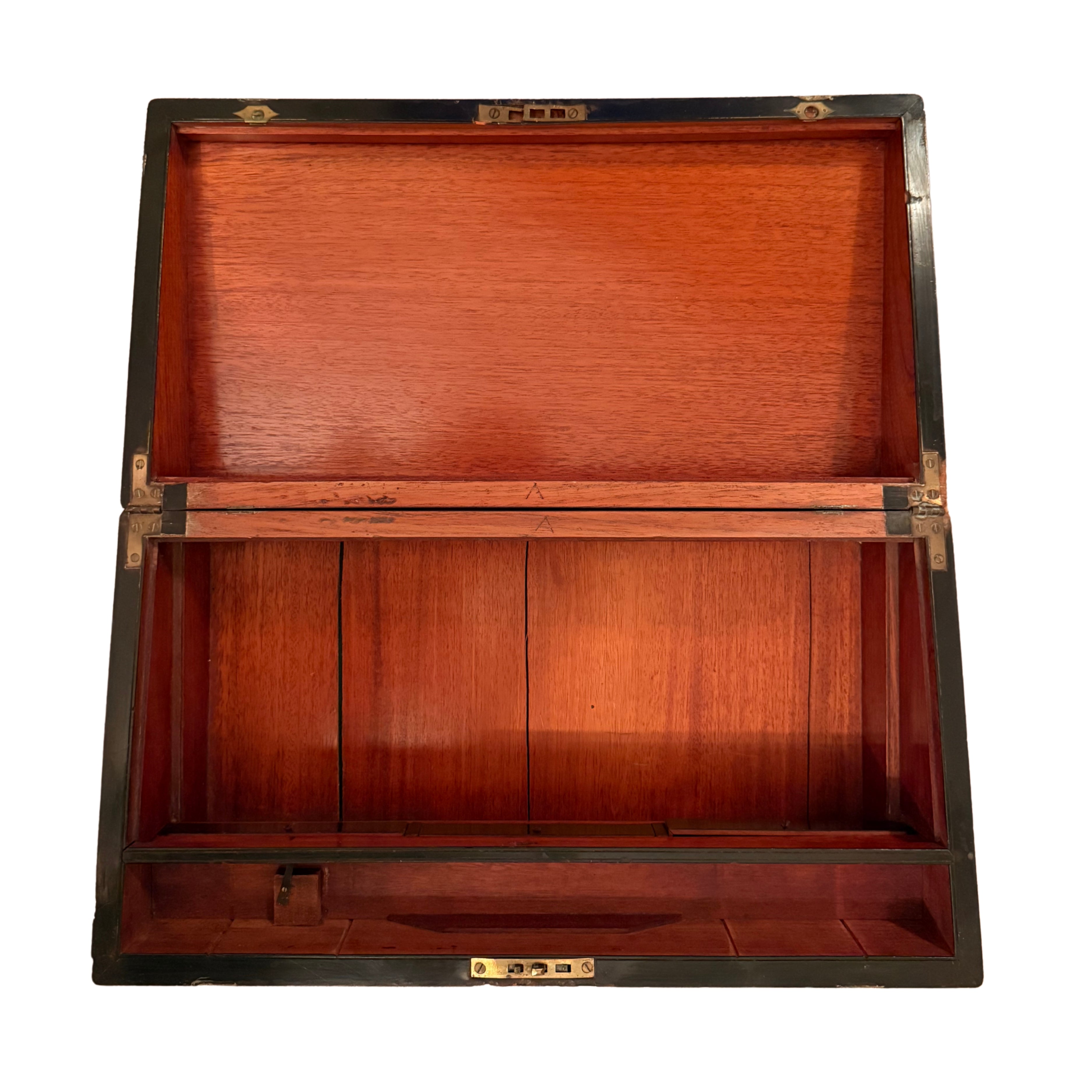 English Inlaid Campaign Box
