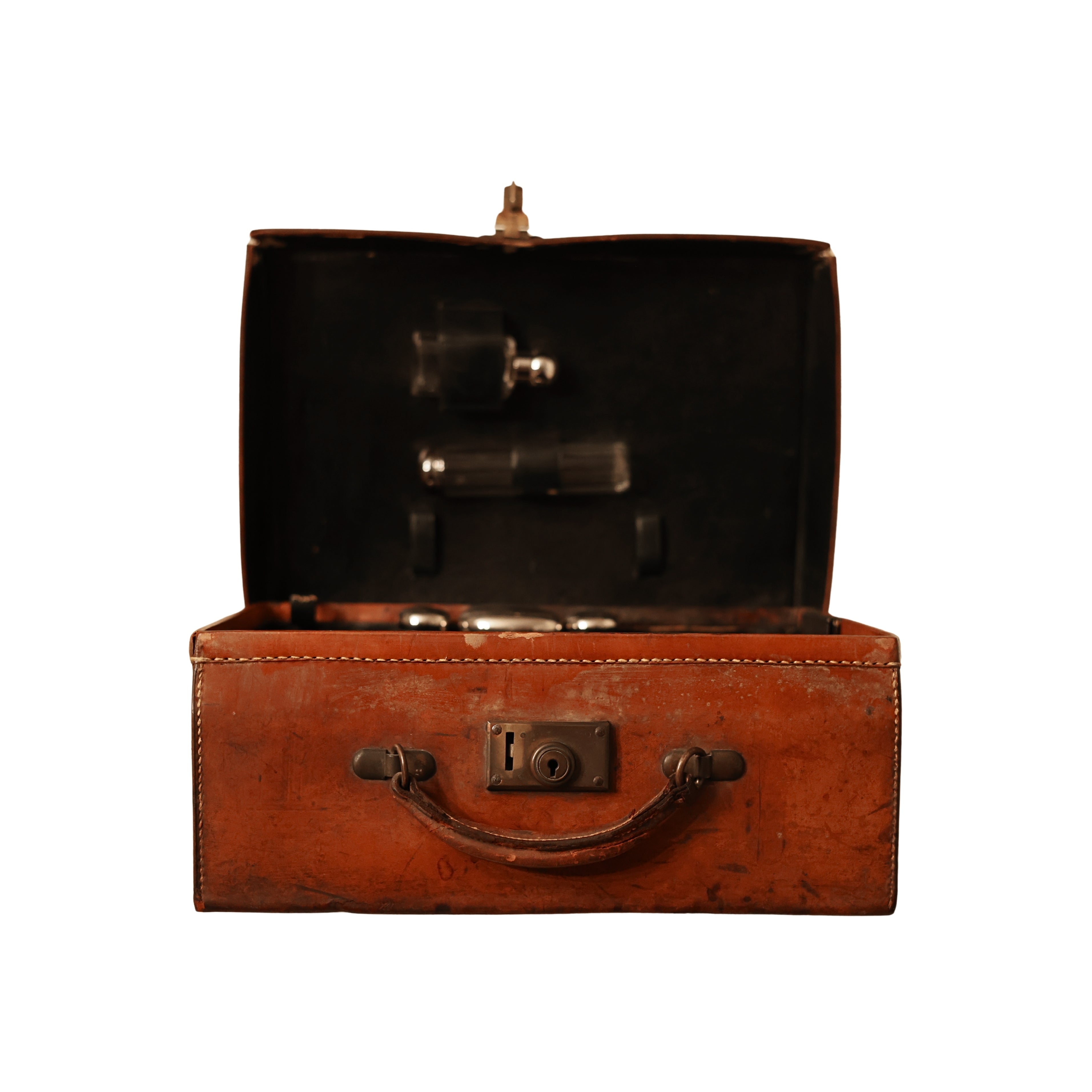 English Gentleman’s Leather Dressing Suitcase