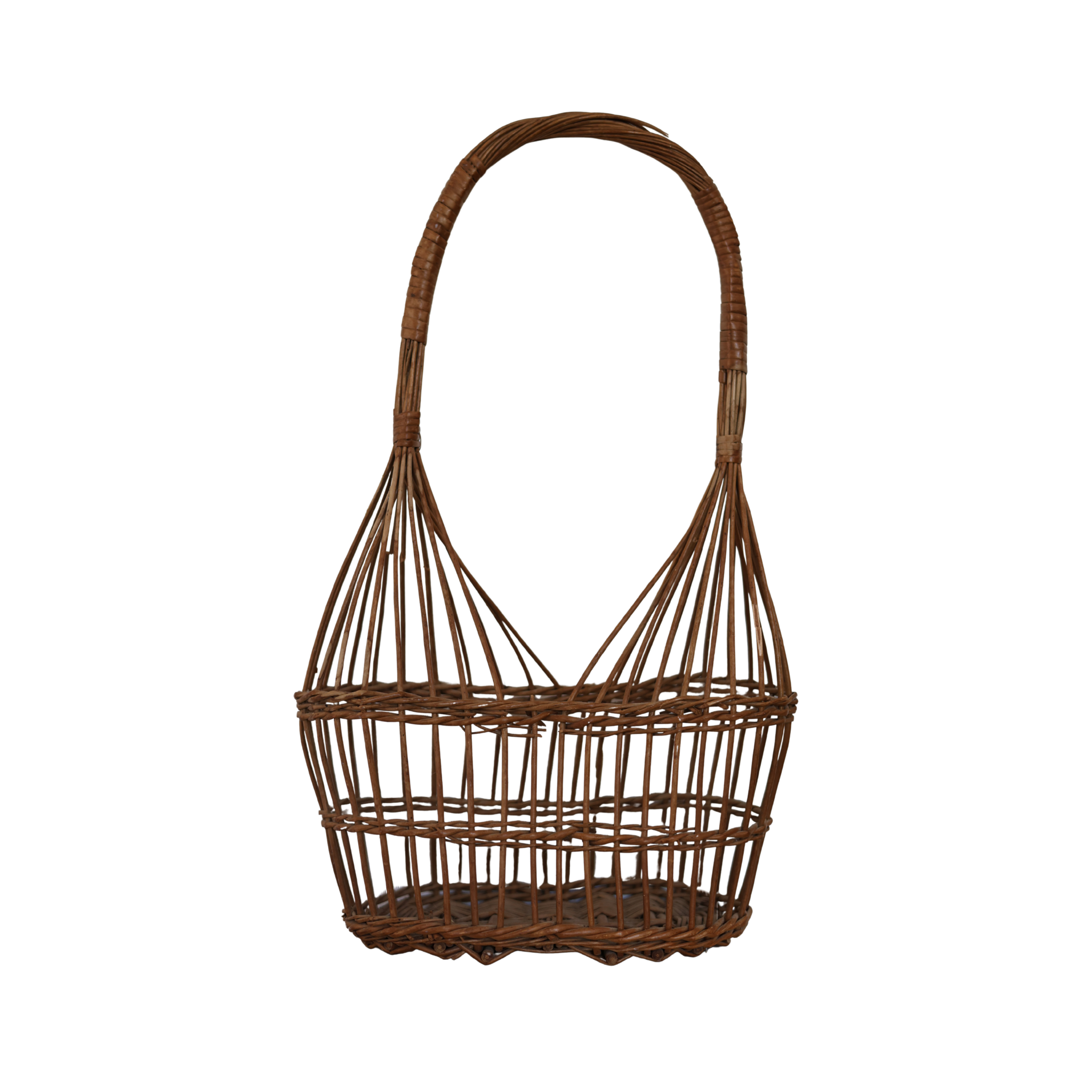 Open Weave Purse Basket