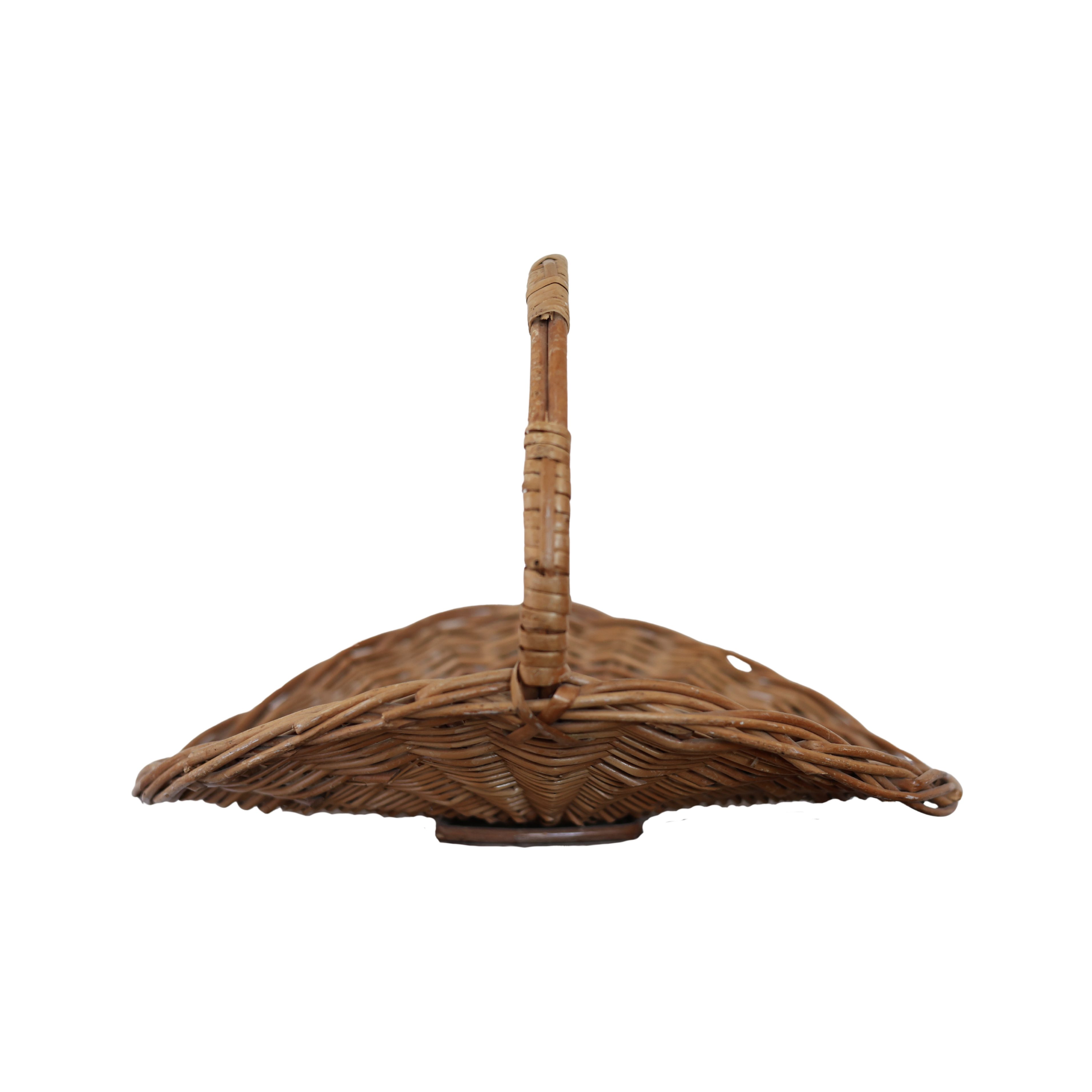 Wicker Harvest Basket