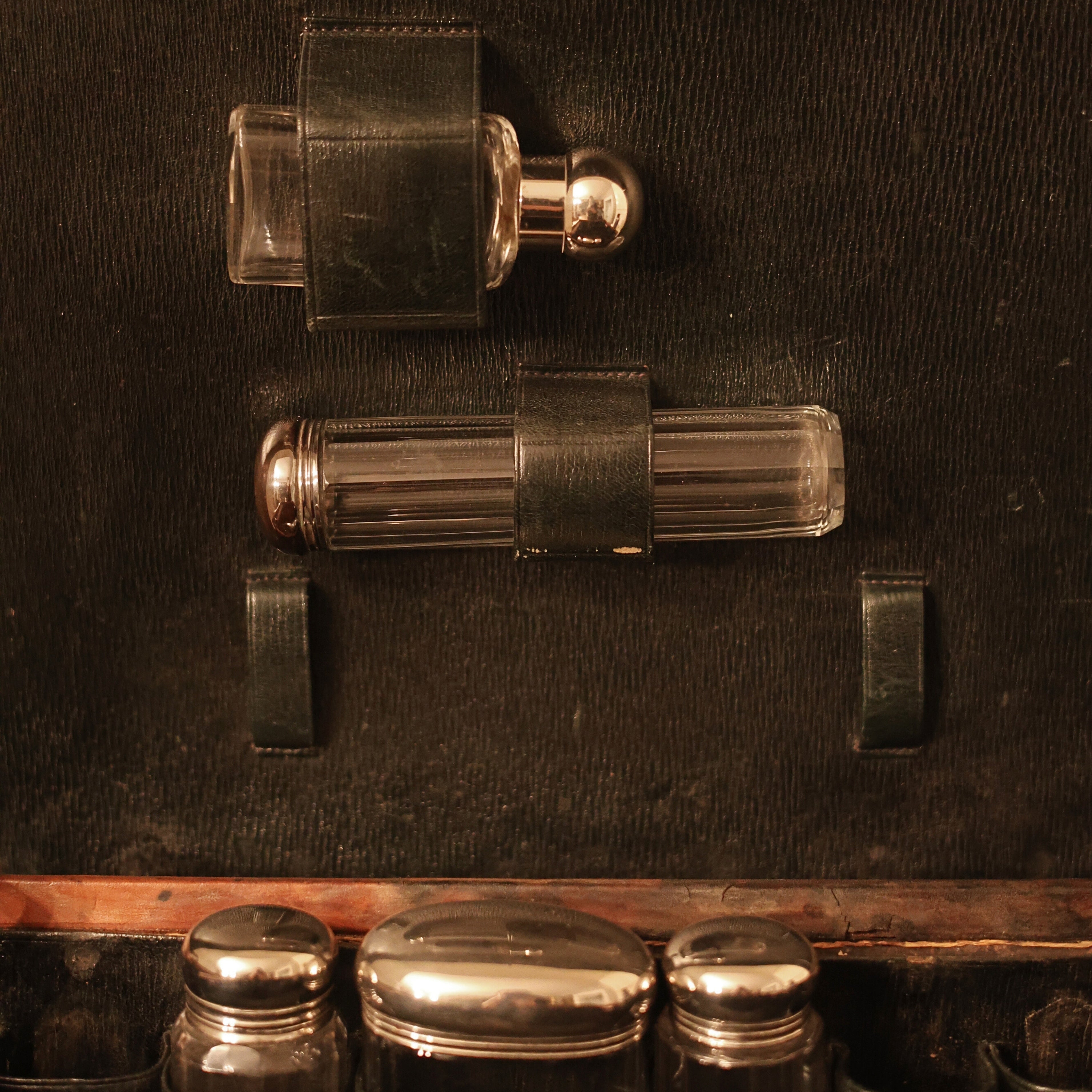 English Gentleman’s Leather Dressing Suitcase