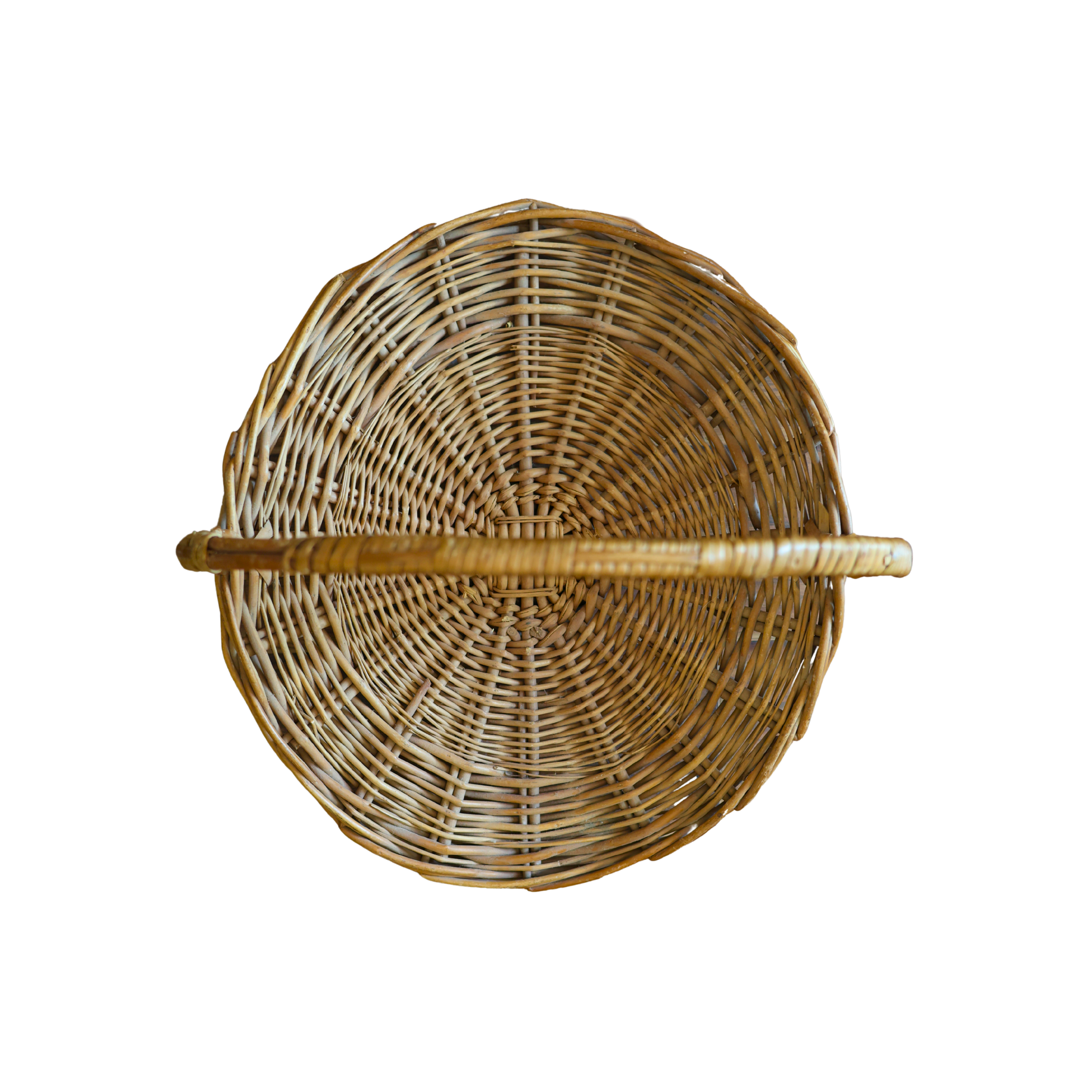 Wicker Harvest Basket