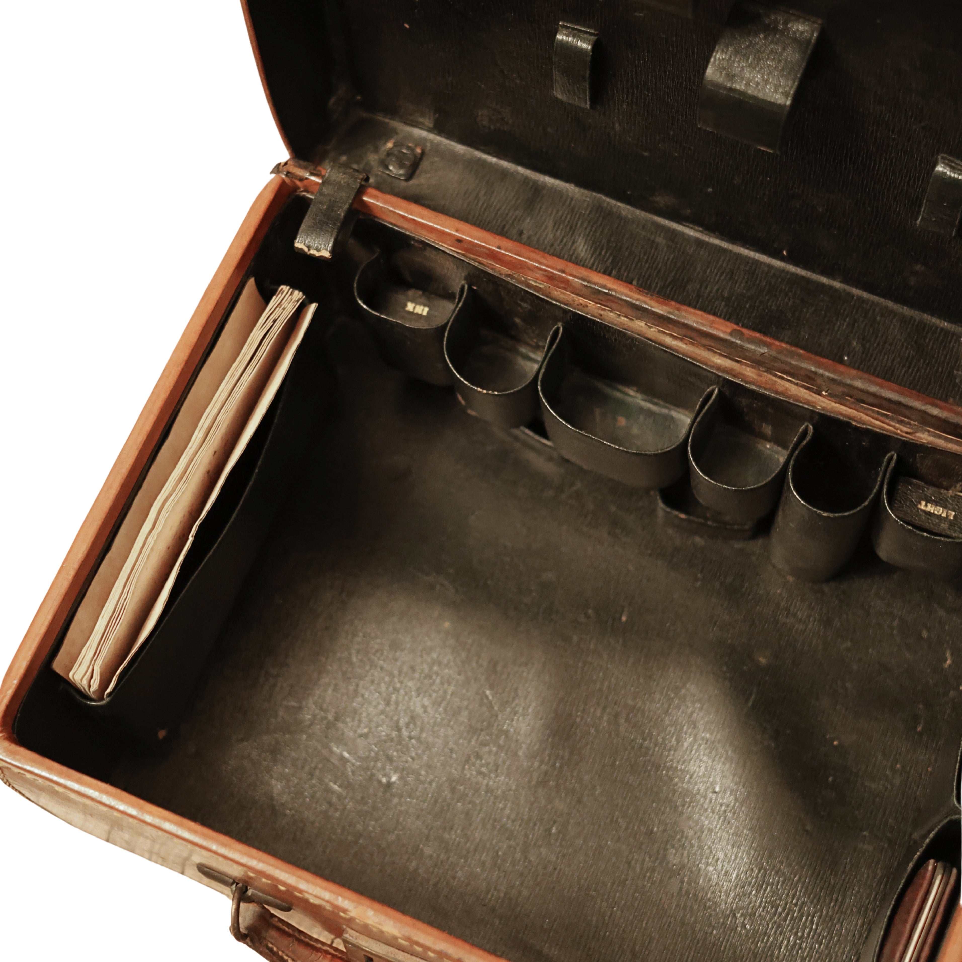 English Gentleman’s Leather Dressing Suitcase