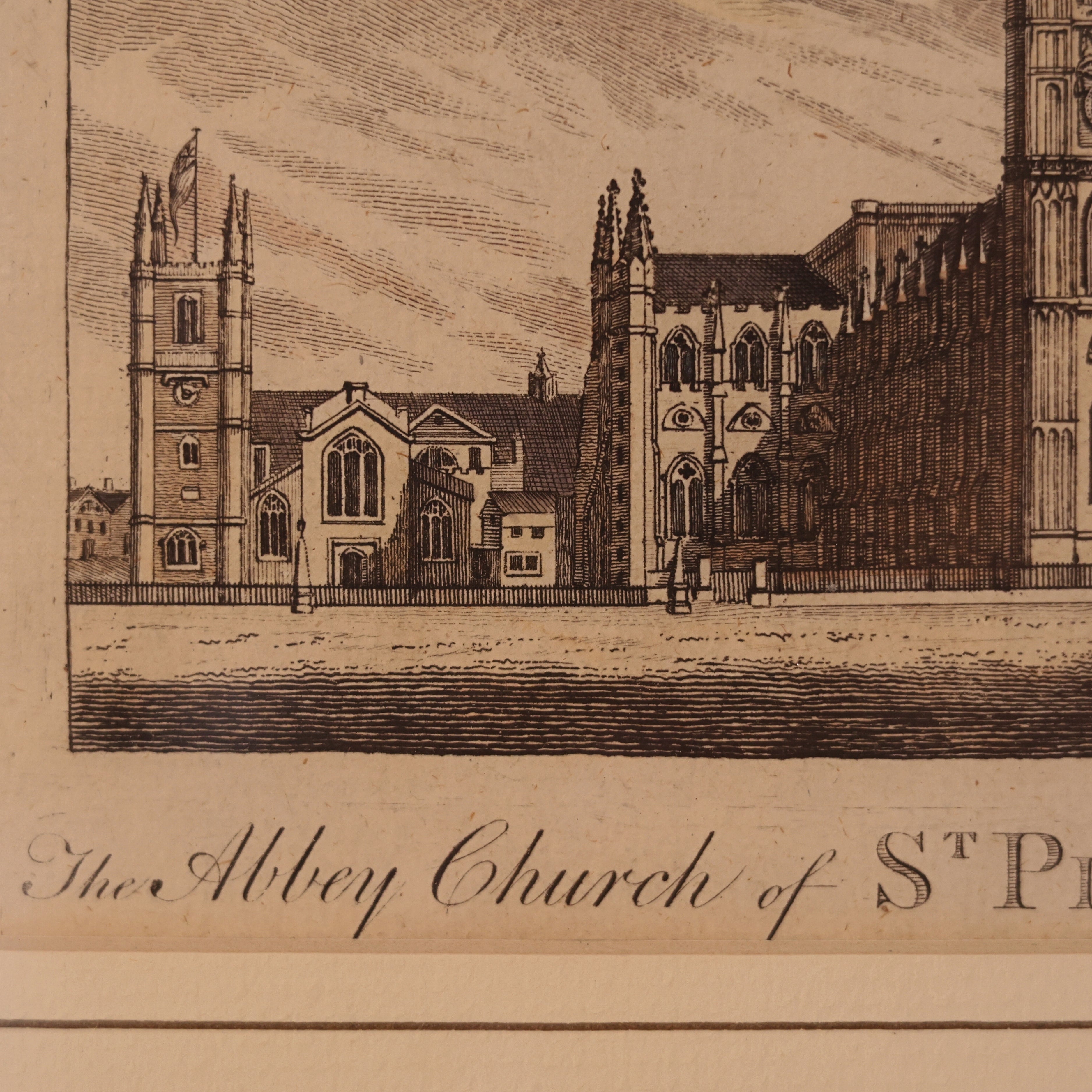 18th c. Engraving of St. Peter’s, Westminster