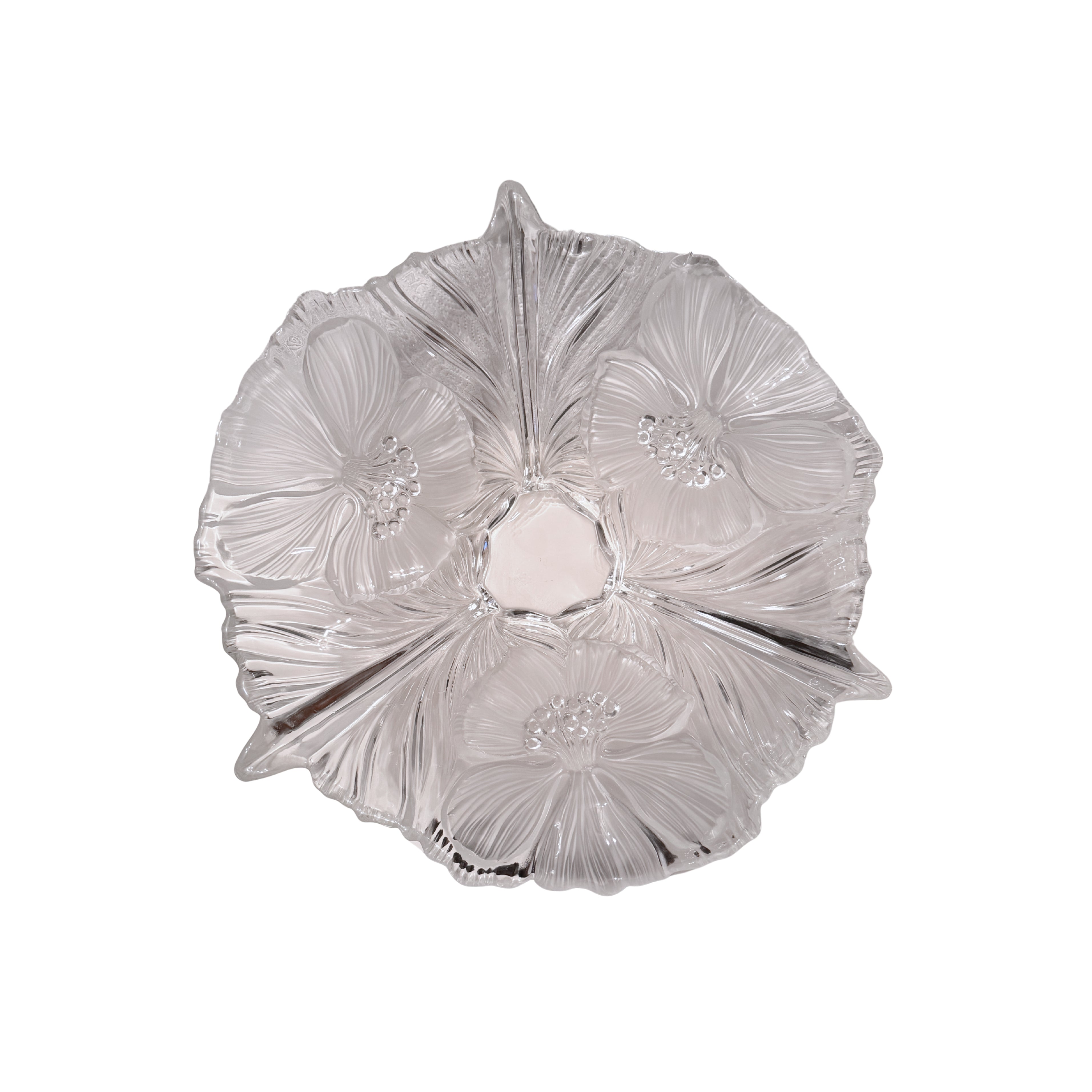Mikasa Hibiscus Satin Glass Bowl