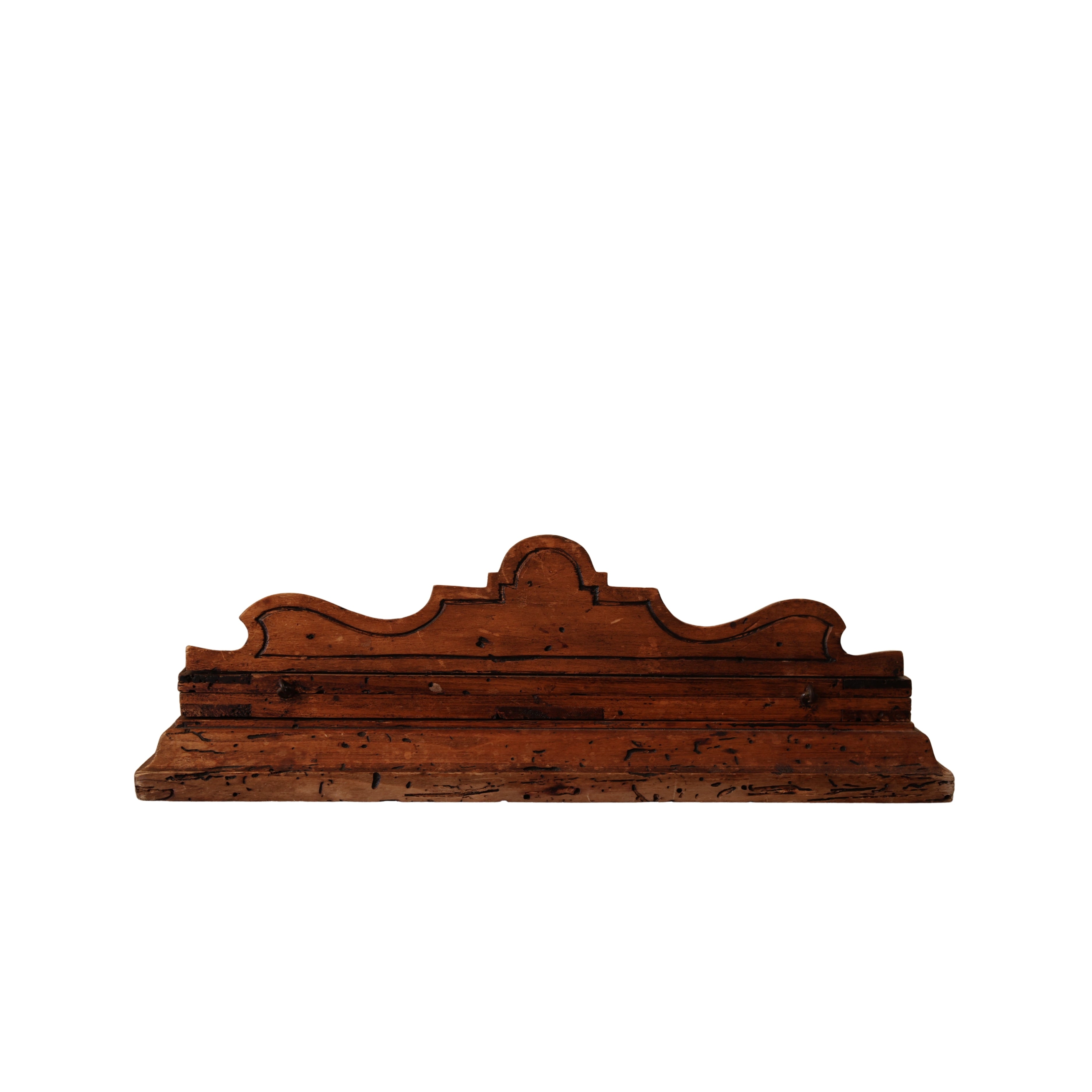 Italian Olive Wood Rotating Book Stand