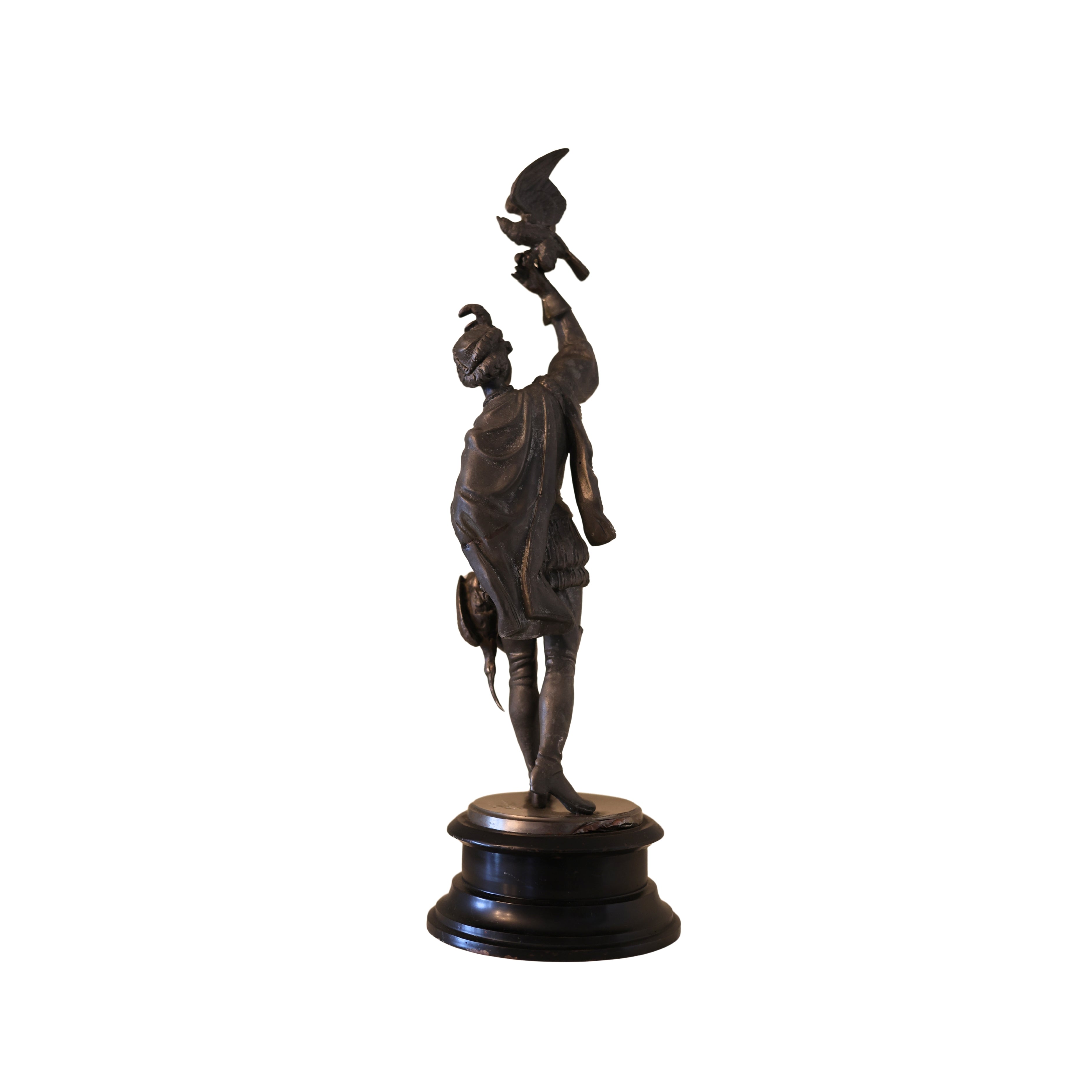 Victorian Falconer Statue